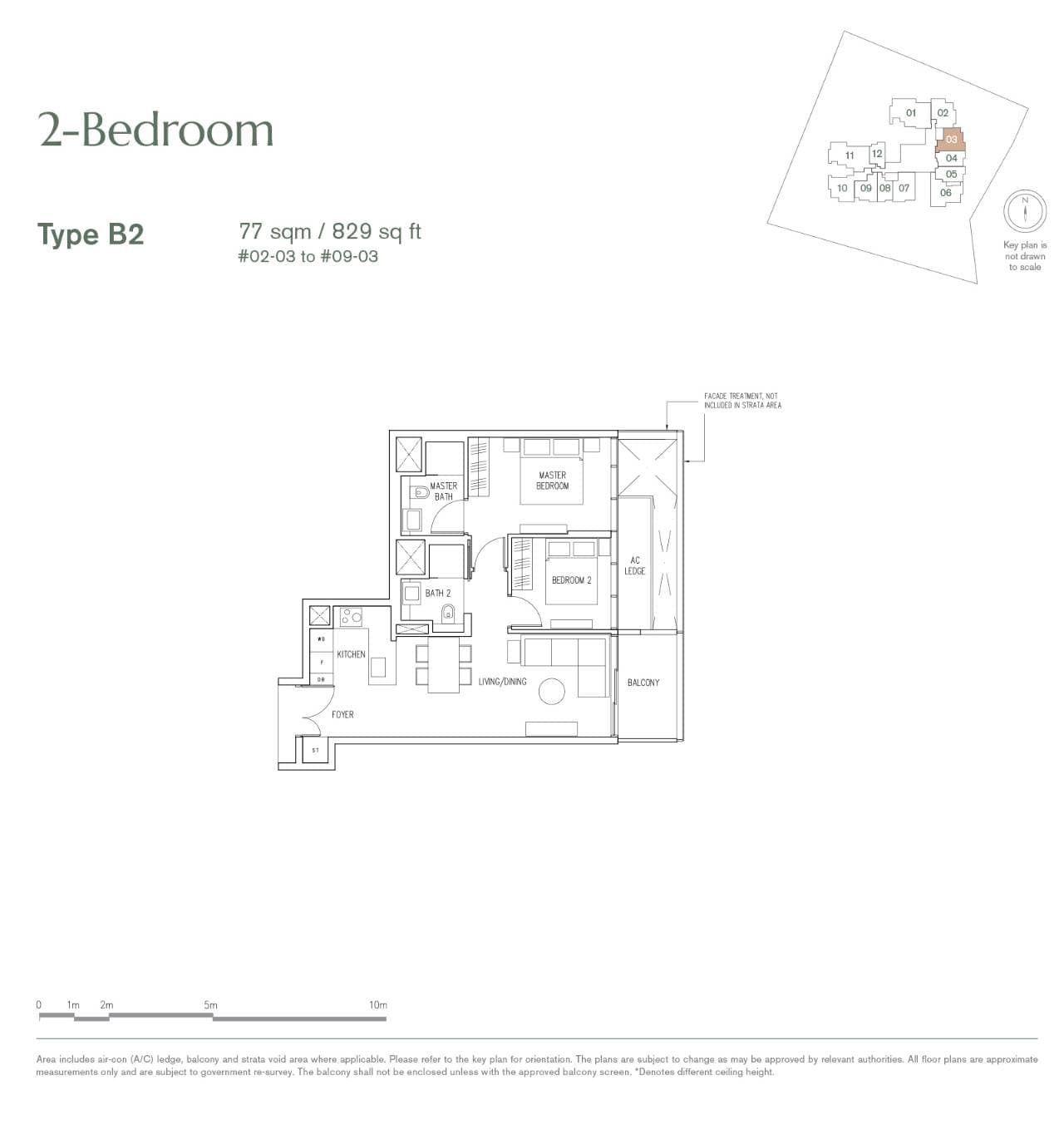 19 Nassim 2 Bedroom B2