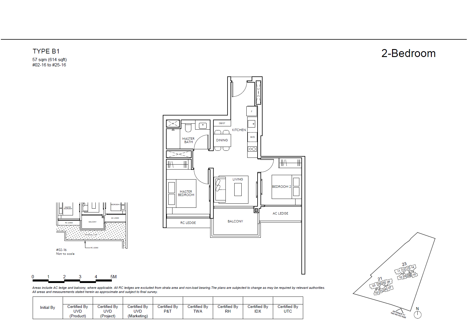 Amo Residence 2 BEDROOM B1