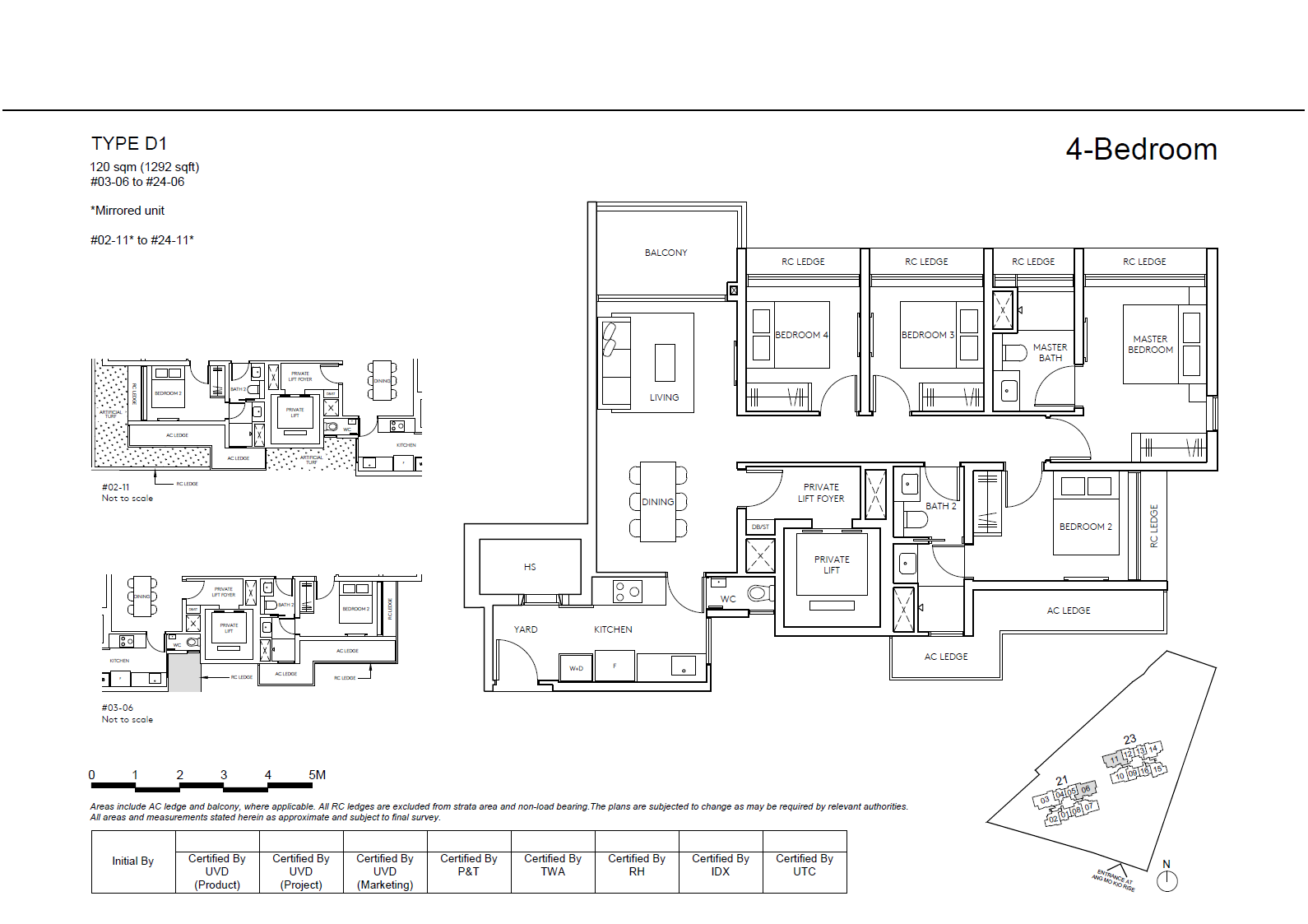 Amo Residence 4 BEDROOM D1