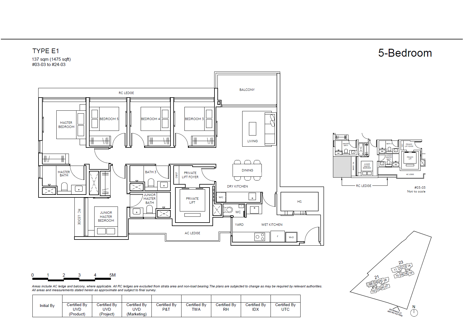 Amo Residence 5 BEDROOM E1