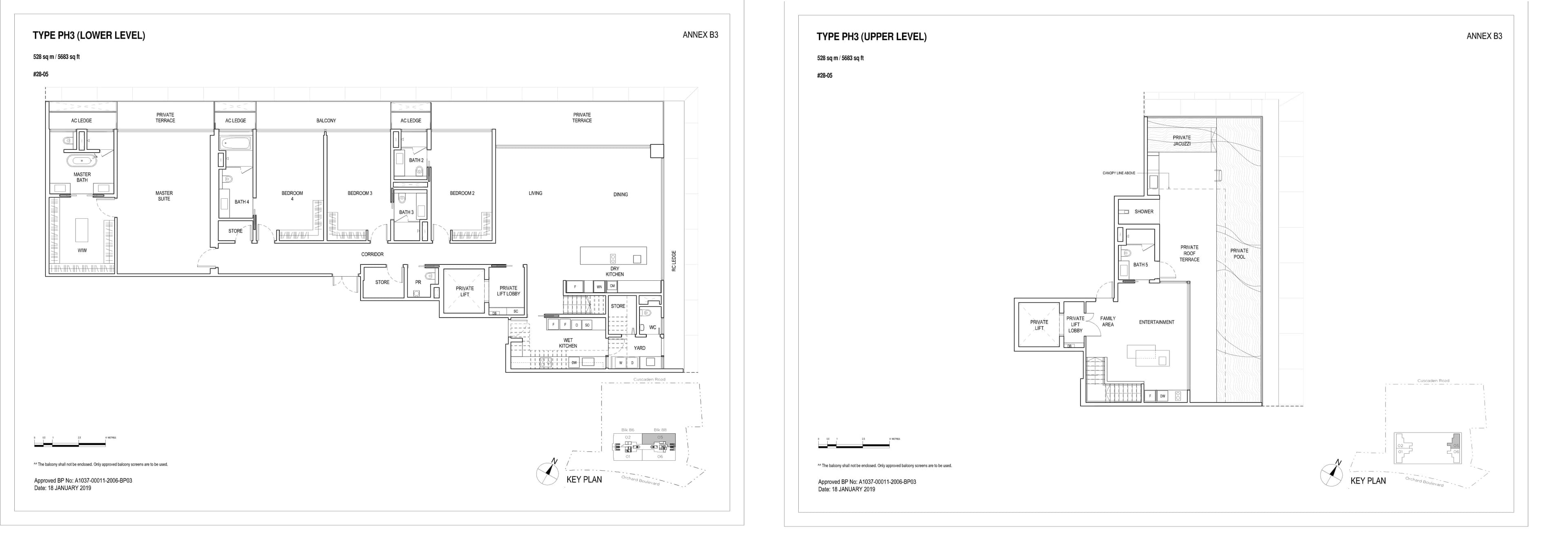 Boulevard 88 铂瑞雅居 Penthouse PH3