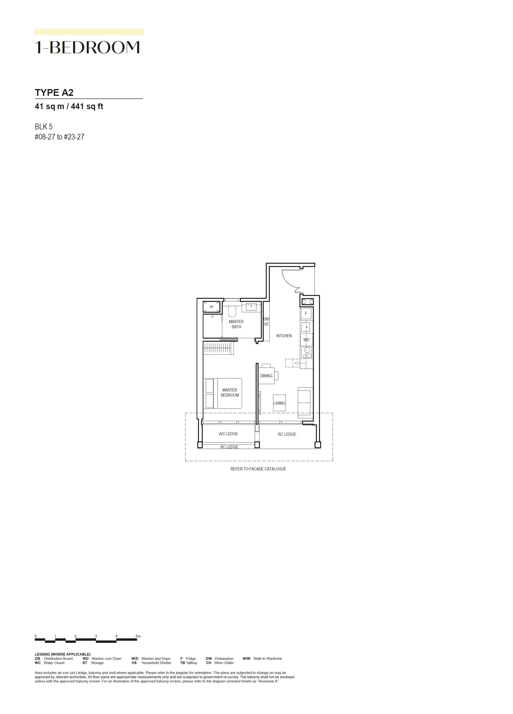 Canninghill Piers 康宁河湾 1-BEDROOM A2