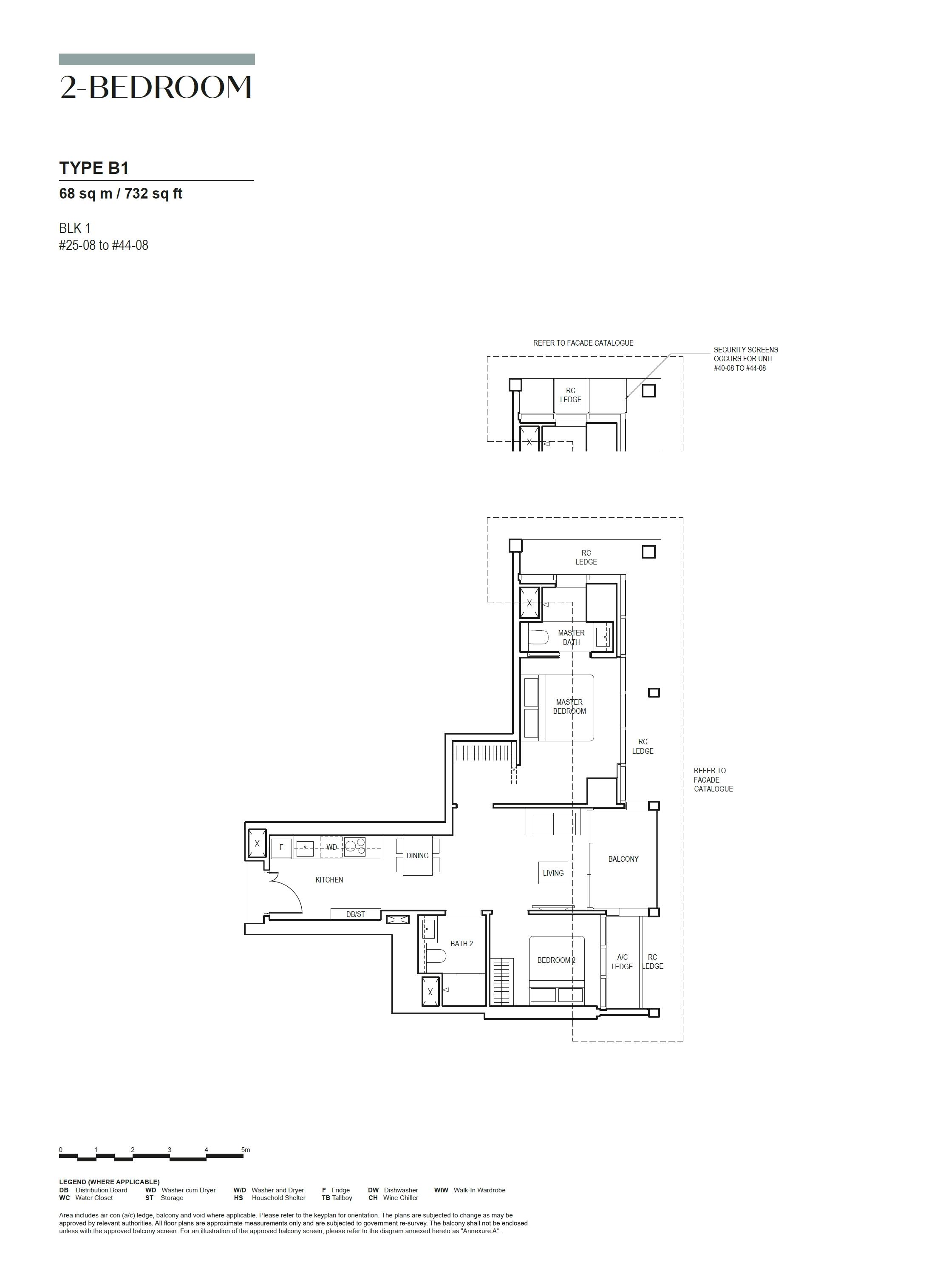 Canninghill Piers 康宁河湾 2-BEDROOM B1