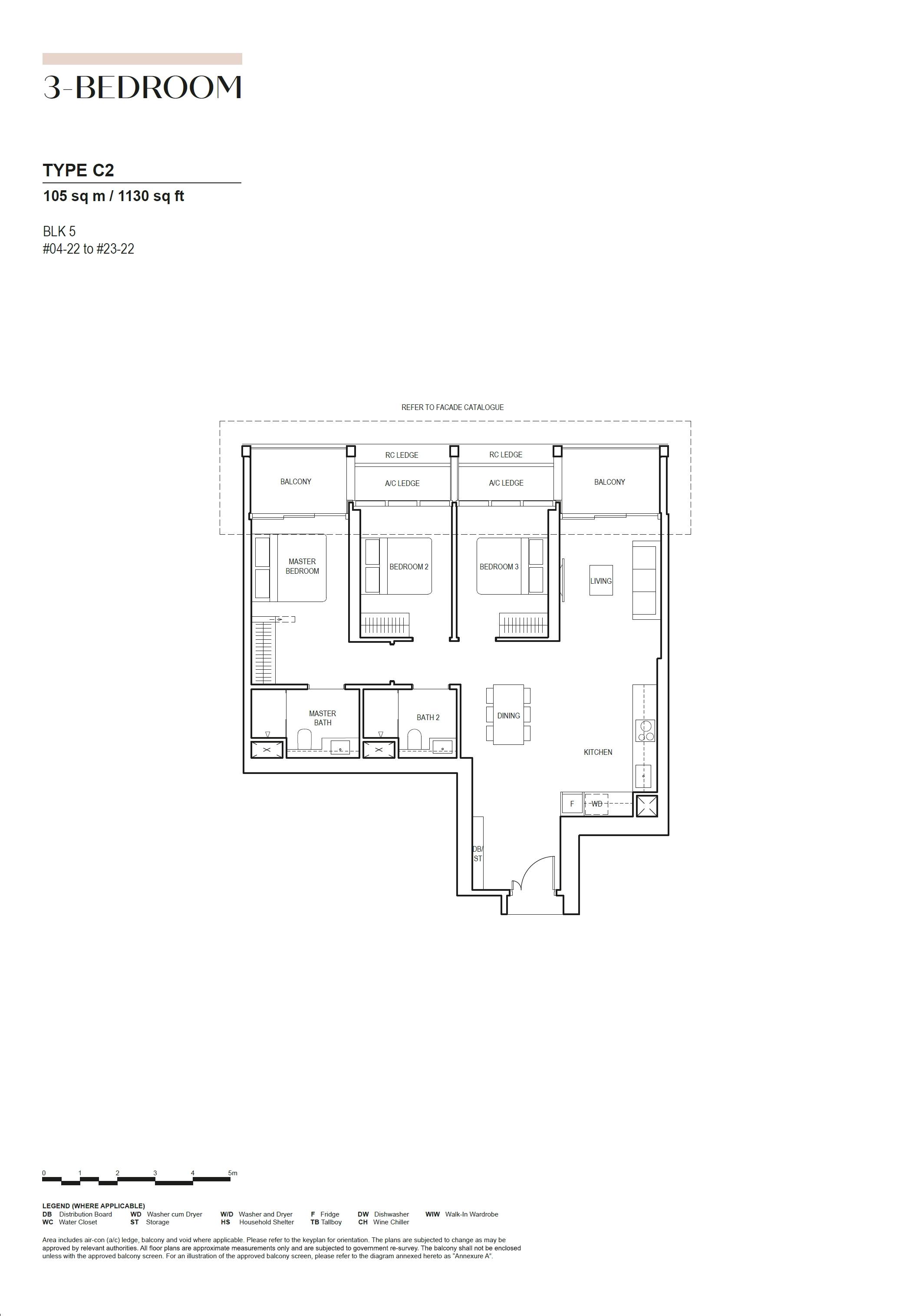 Canninghill Piers 康宁河湾 3-BEDROOM C2