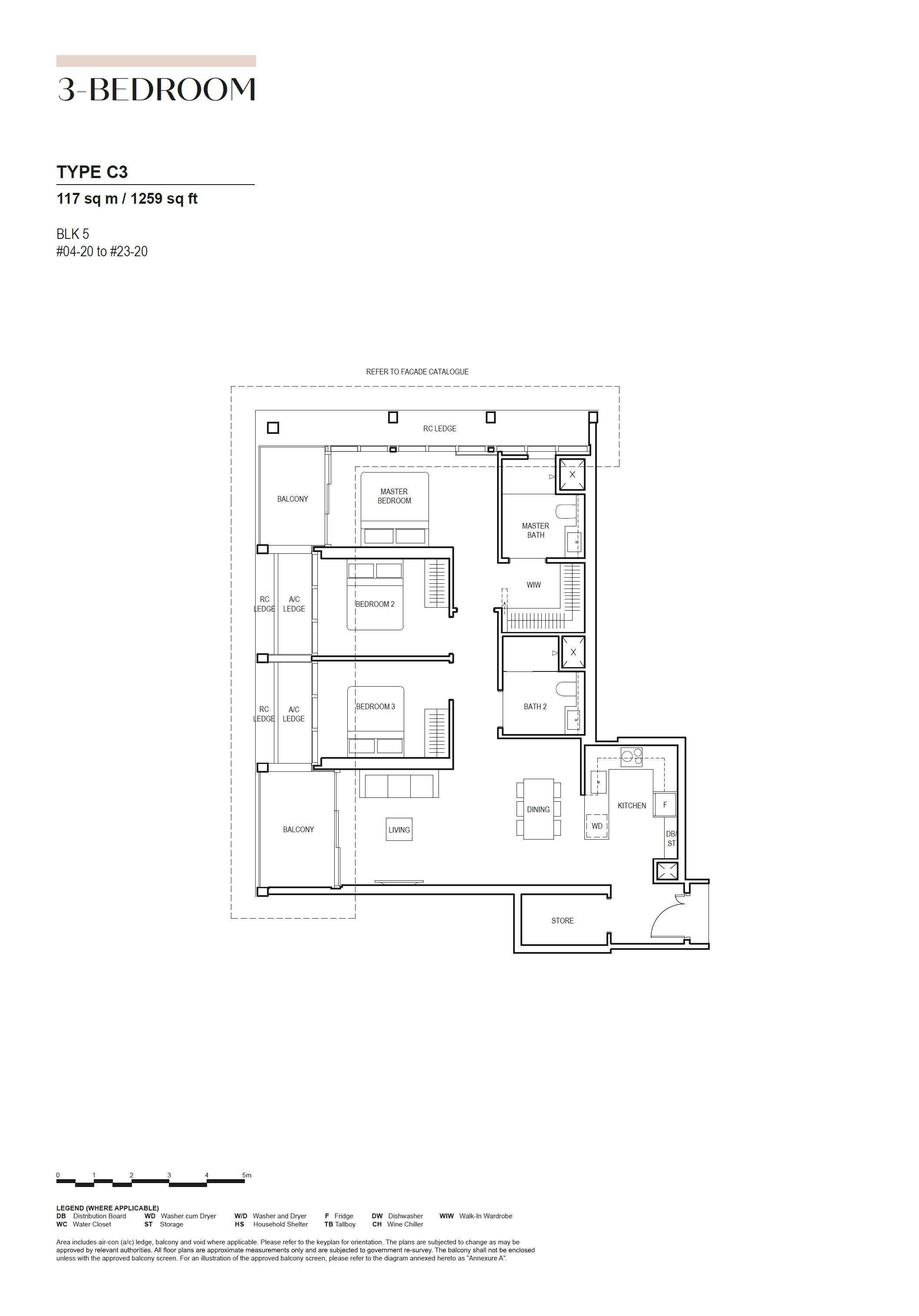 Canninghill Piers 康宁河湾 3-BEDROOM C3