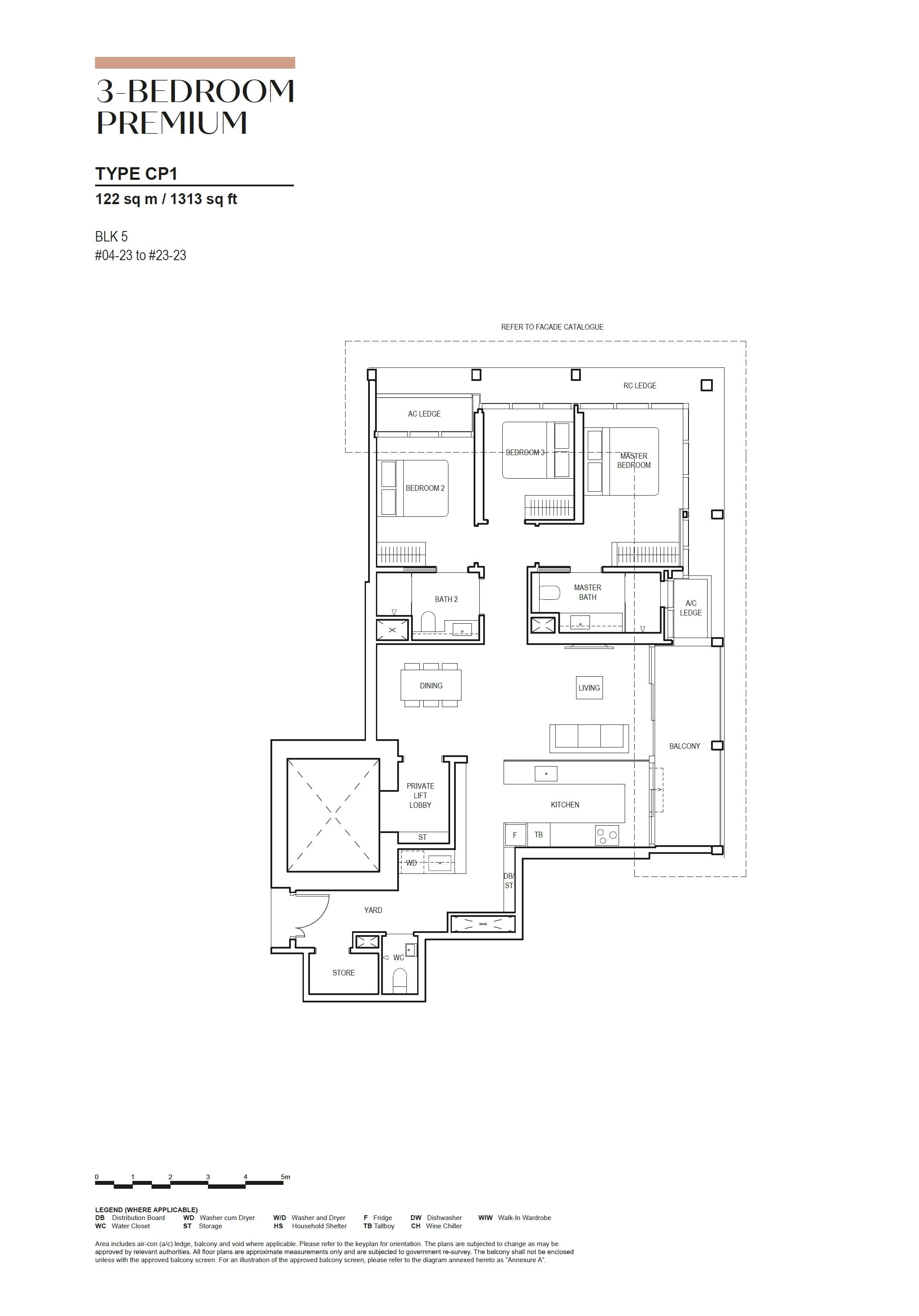 Canninghill Piers 康宁河湾 3-BEDROOM PREMIUM CP1