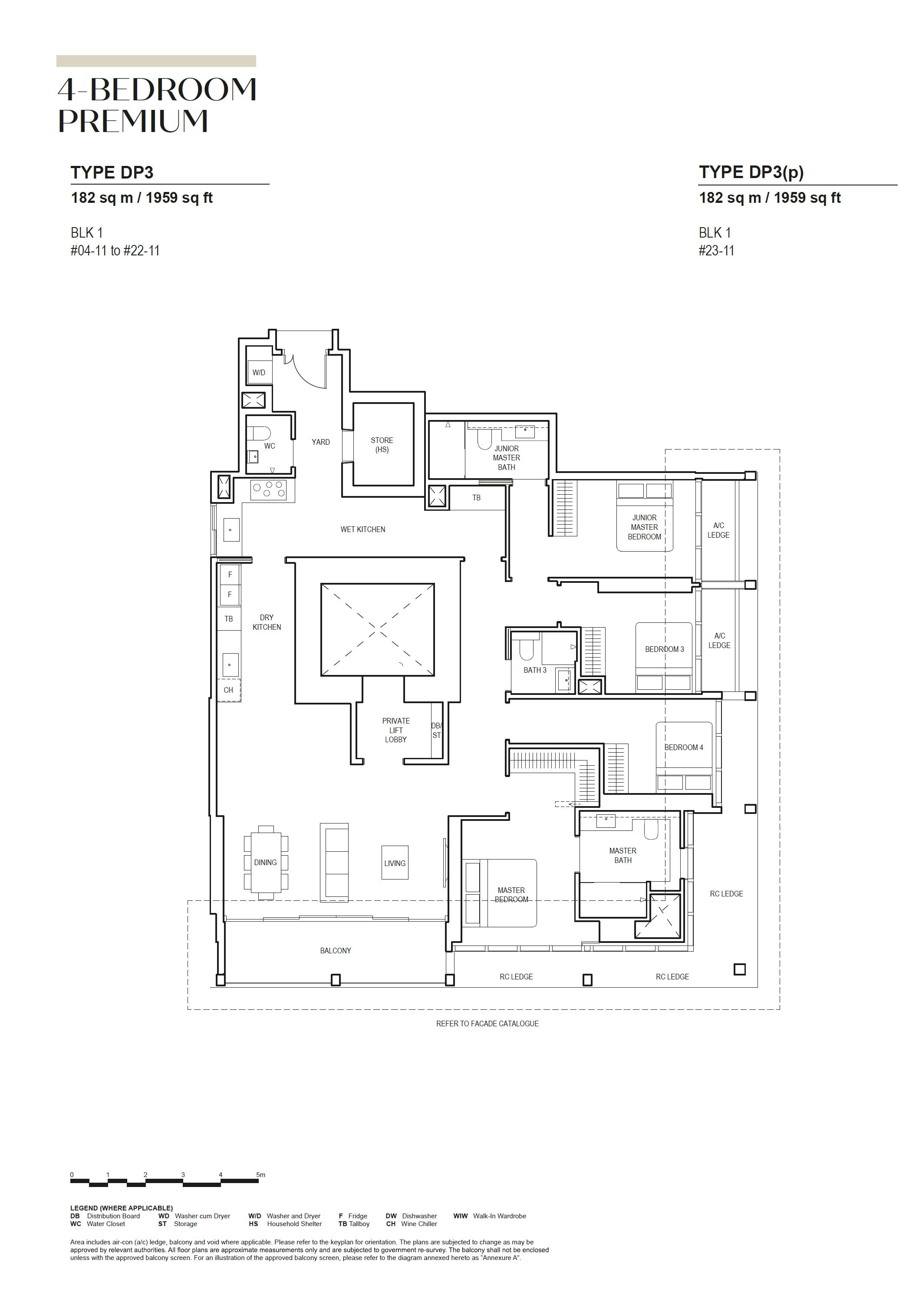 Canninghill Piers 康宁河湾 4-BEDROOM PREMIUM DP3(p)