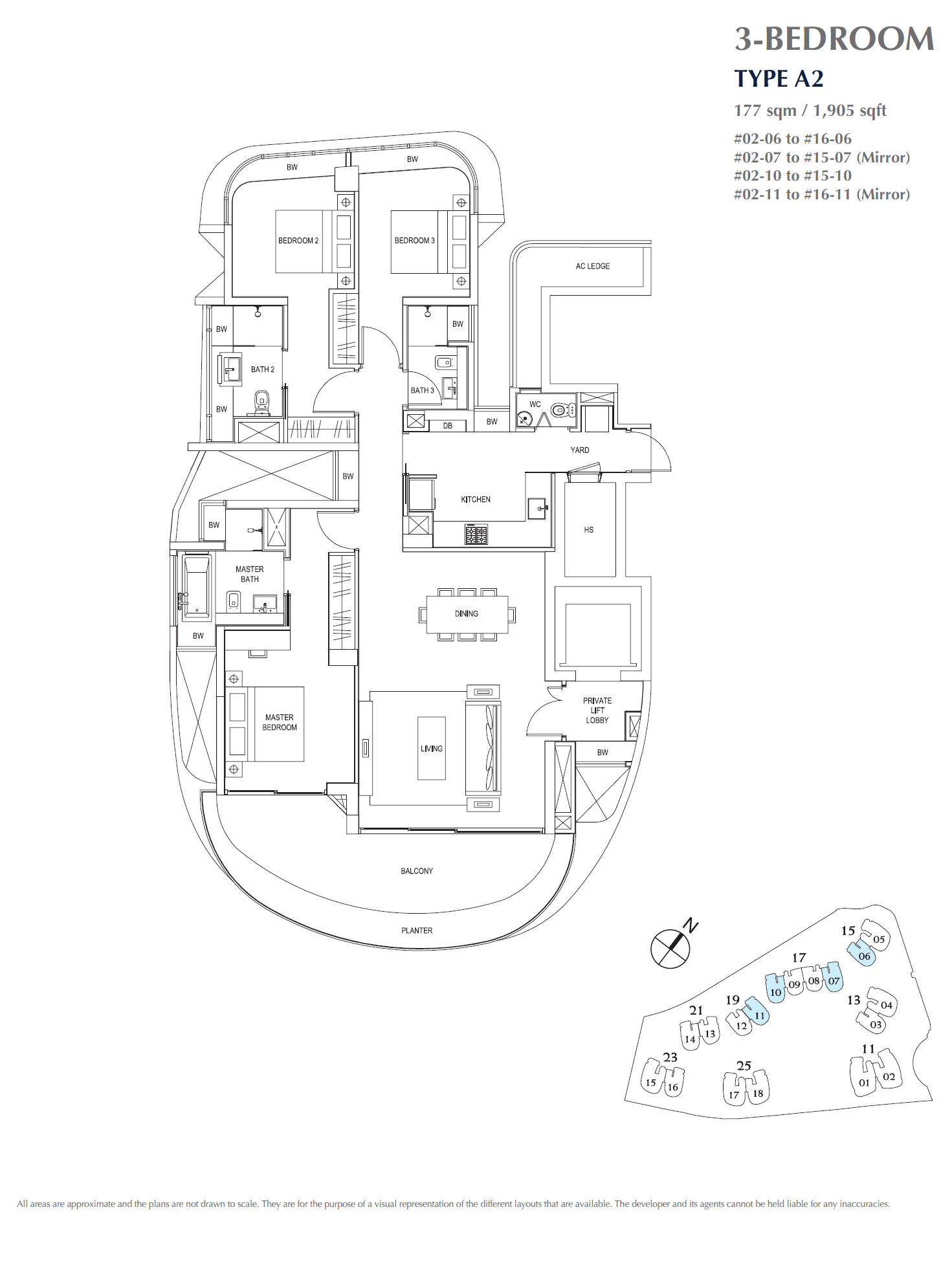 Cape Royale 御丰轩 3BR A2