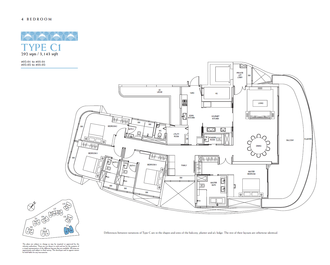 Cape Royale 御丰轩 4BR C1