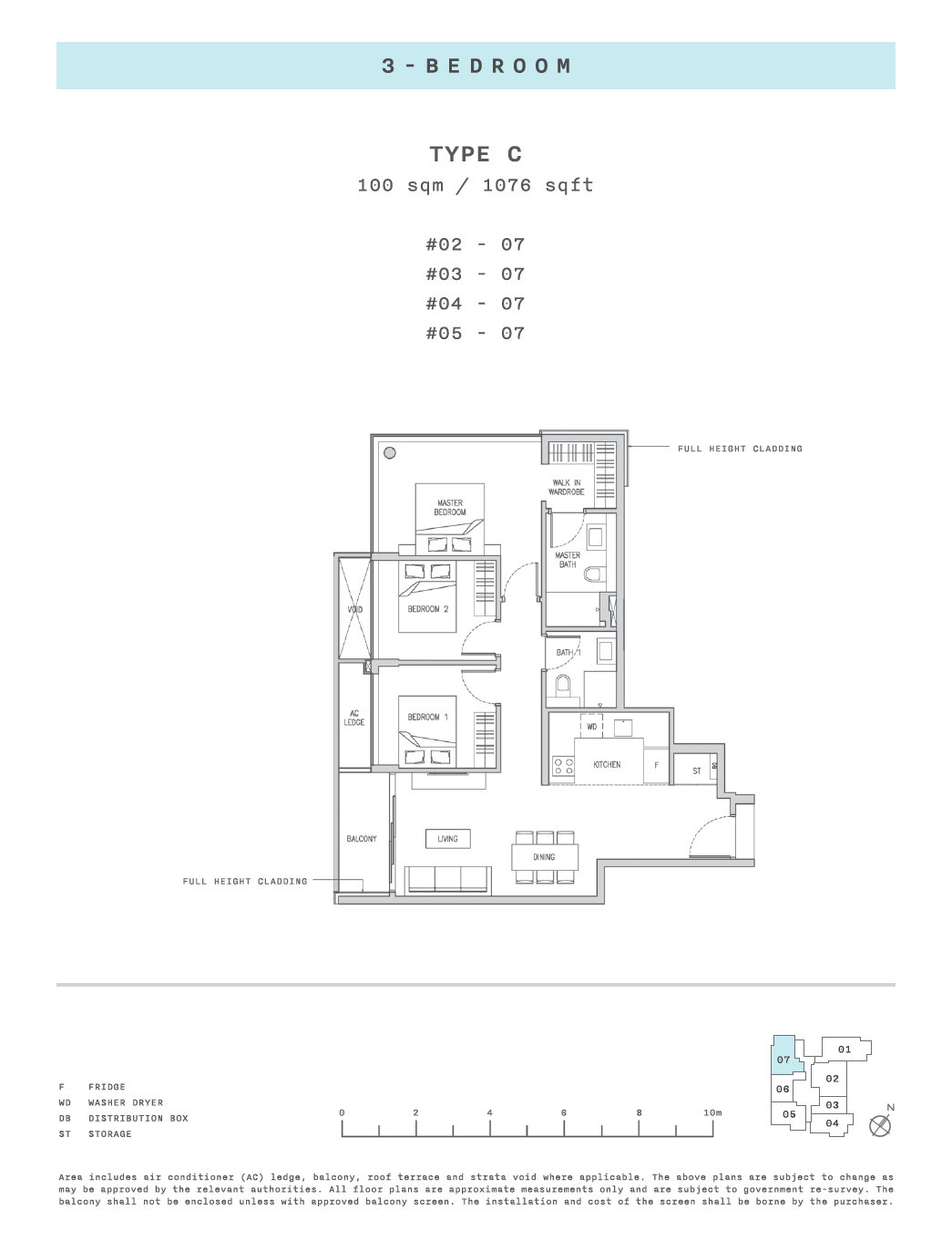 Claydence 3 BEDROOM C