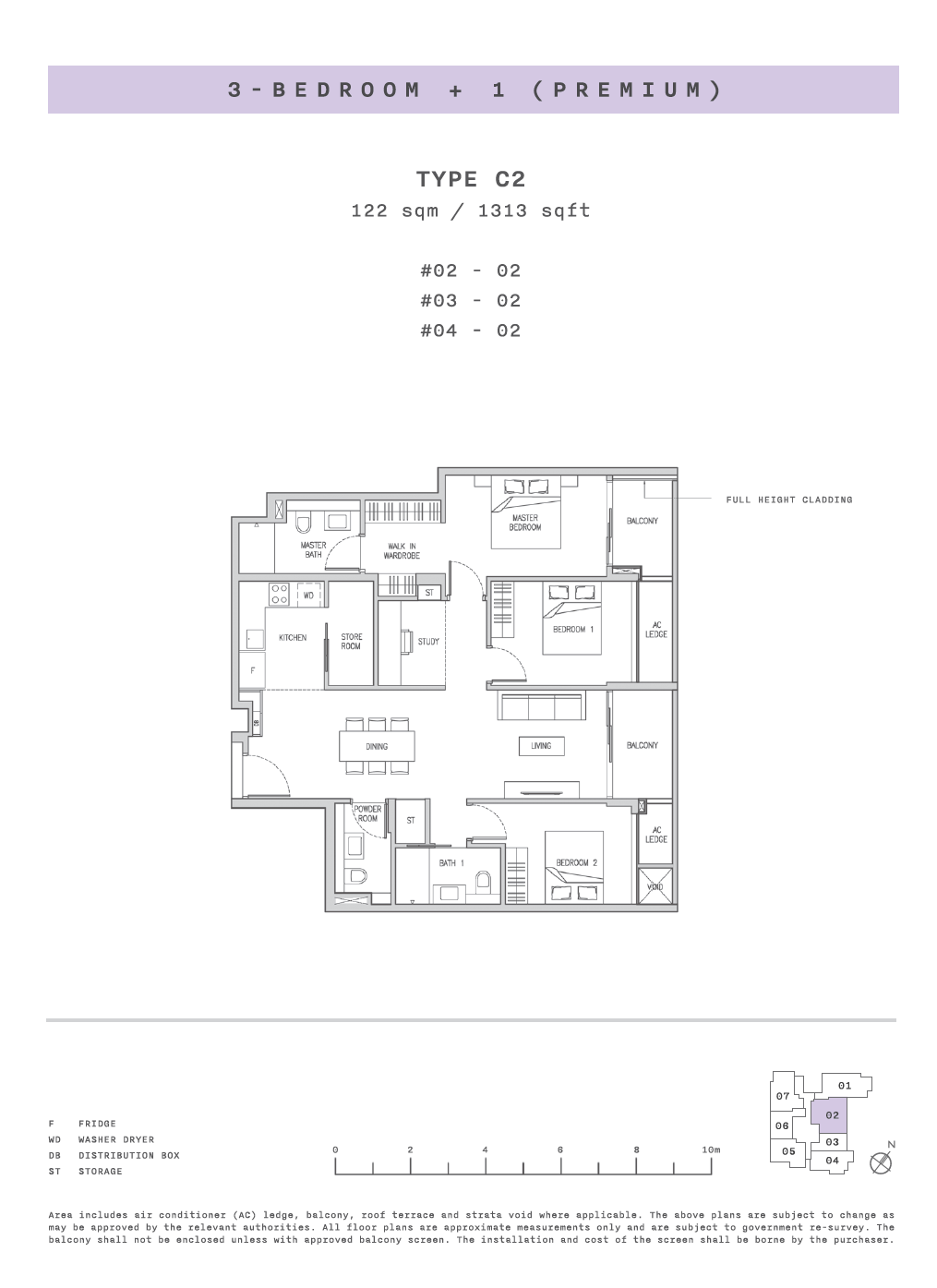 Claydence 3 BEDROOM+1(PREMIUM) C2