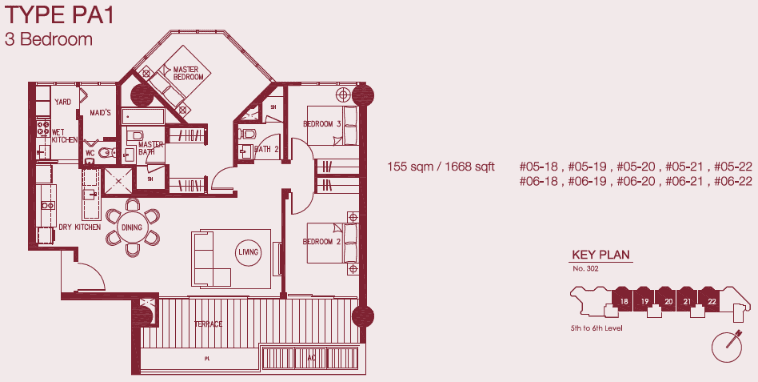 Concourse Skyline 3 BR PA1