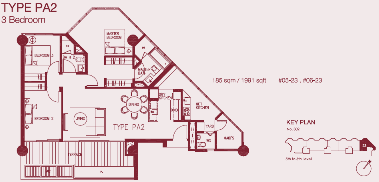 Concourse Skyline 3 BR PA2