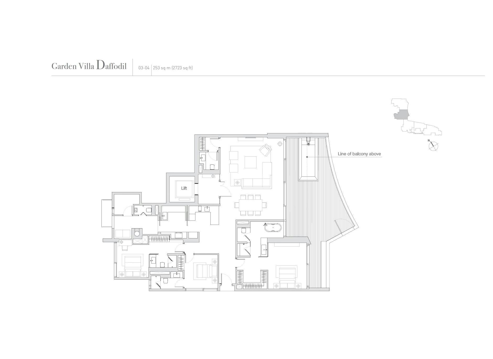 Eden Residences Capitol 首都御府 Daffodil Garden Villa Daffodil