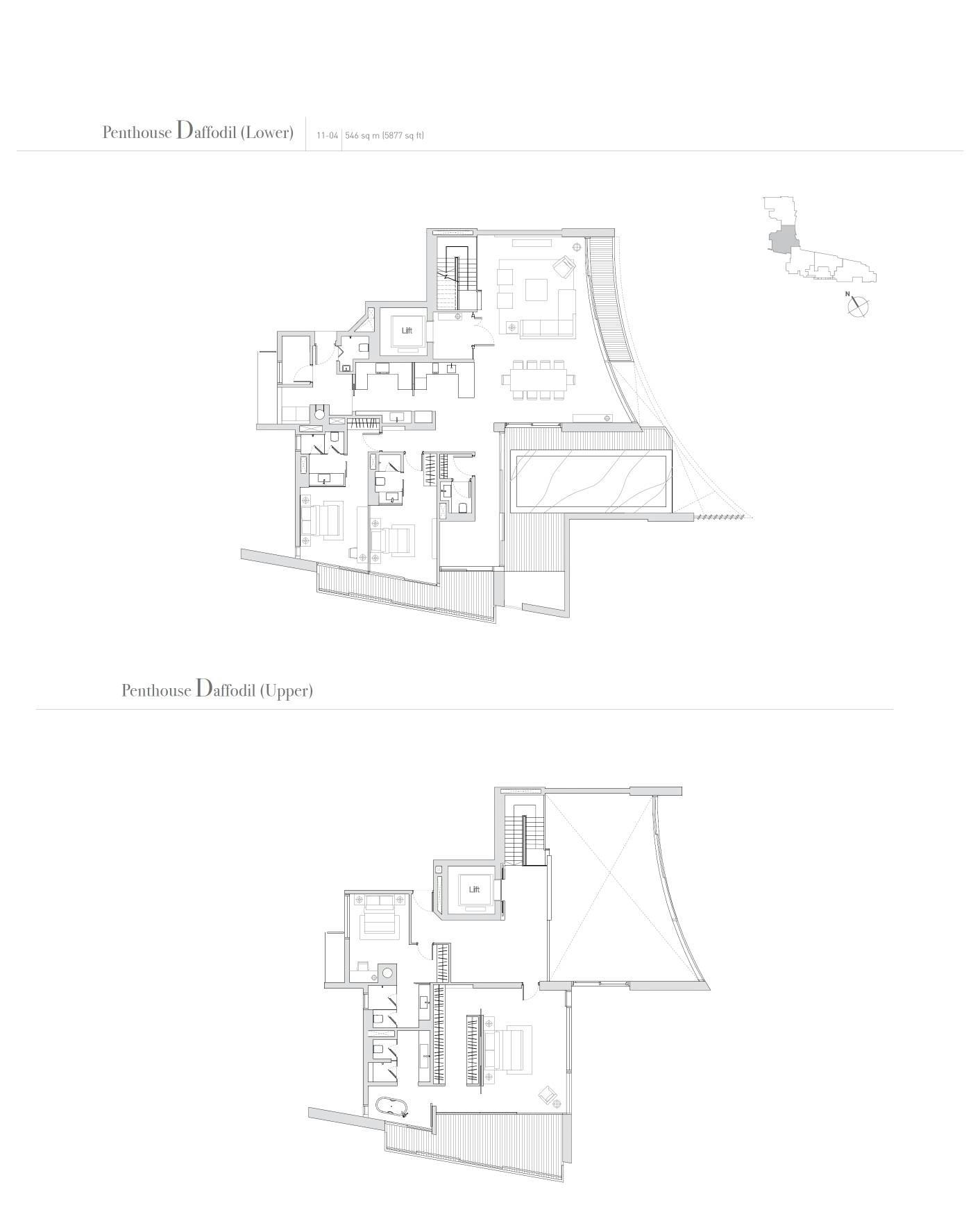 Eden Residences Capitol 首都御府 Daffodil Penthouse Daffodil