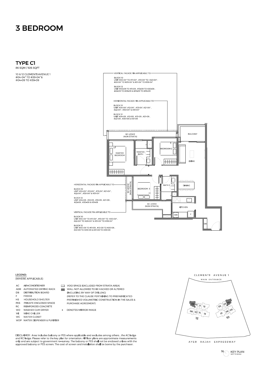 ELTA 逸泰雅居 3 BEDROOM C1