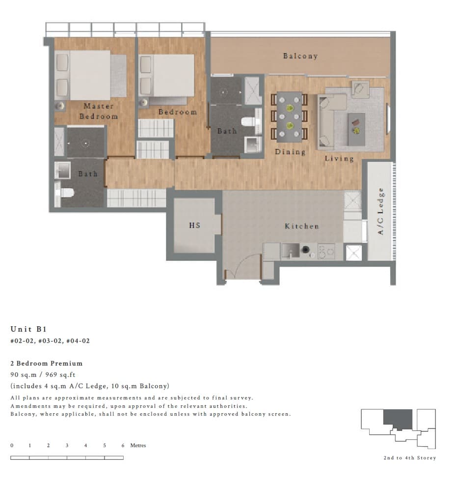 IKIGAI 2 Bedroom Premium B1