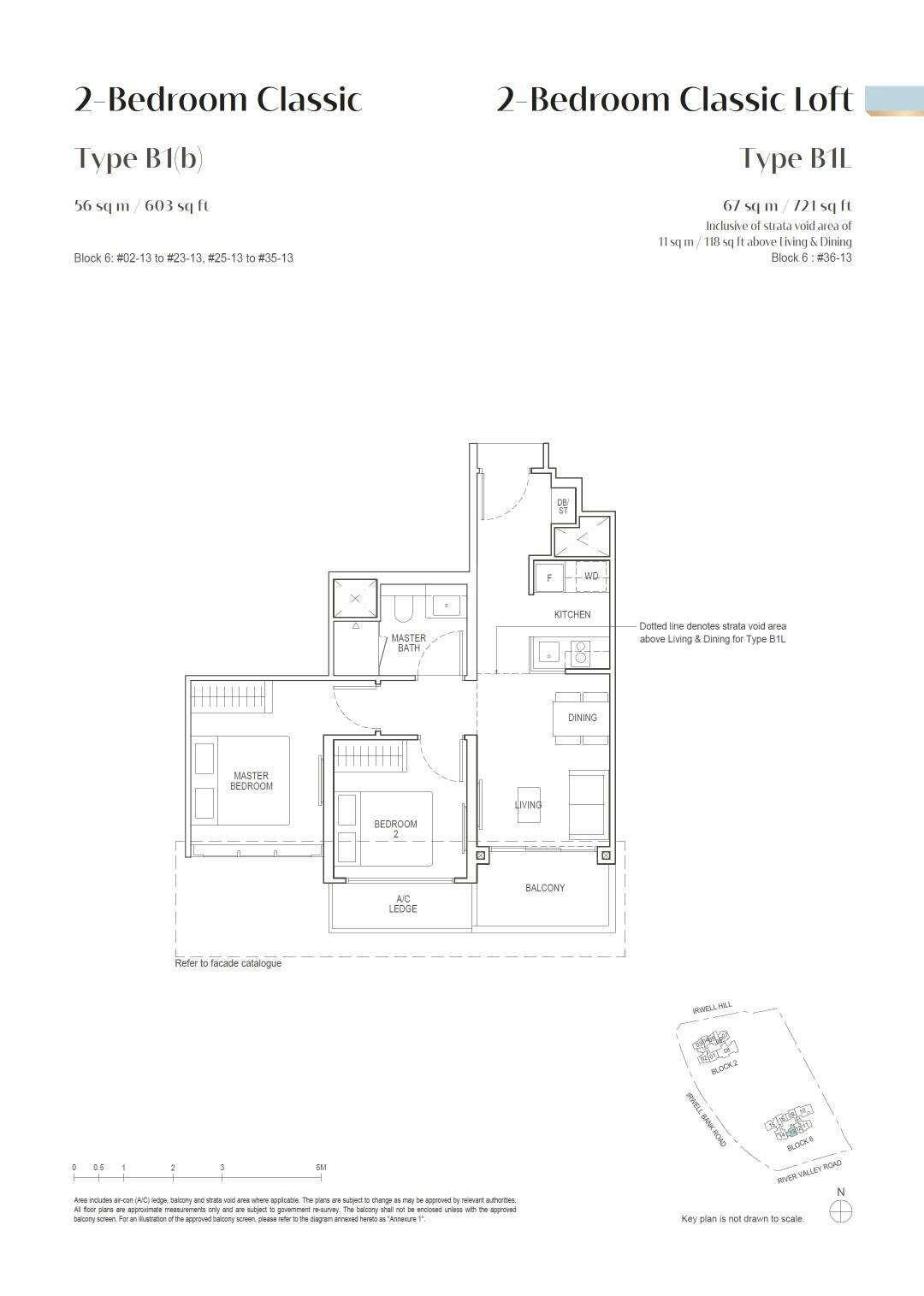 Irwell Hill Residences 隽峰 2BR Classic B1(b)