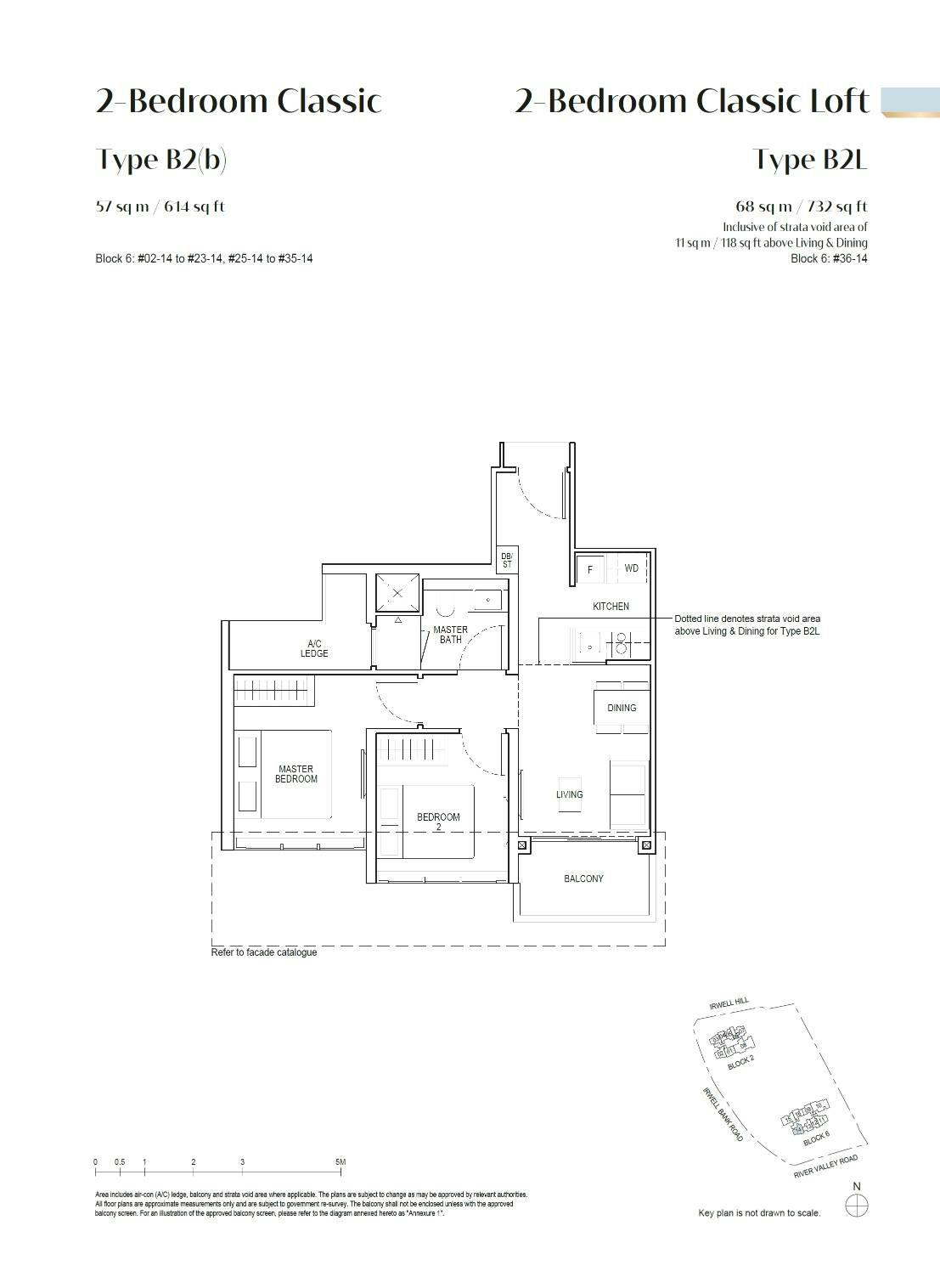 Irwell Hill Residences 隽峰 2BR Classic B2(b)