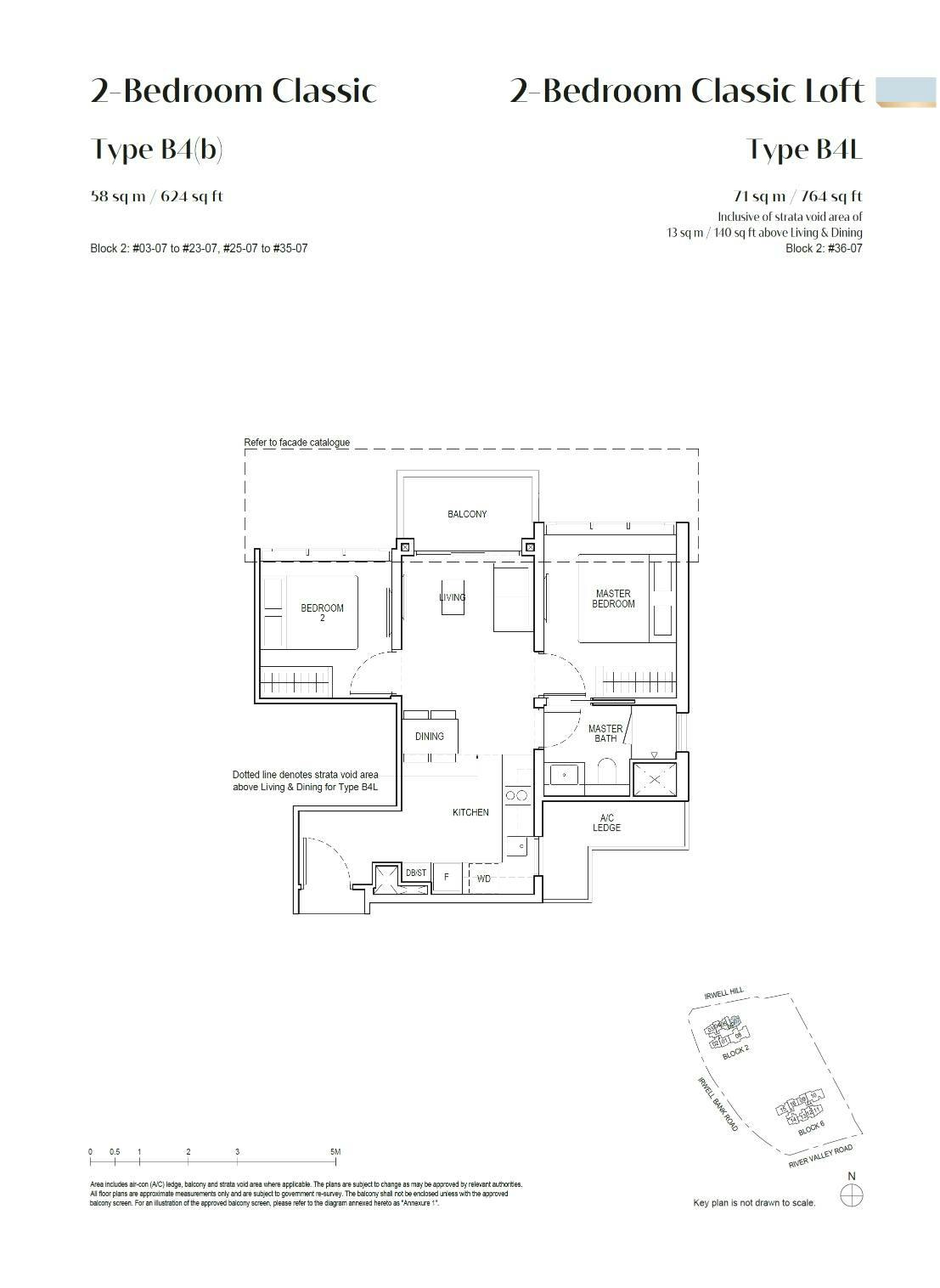 Irwell Hill Residences 隽峰 2BR Classic B4(b)