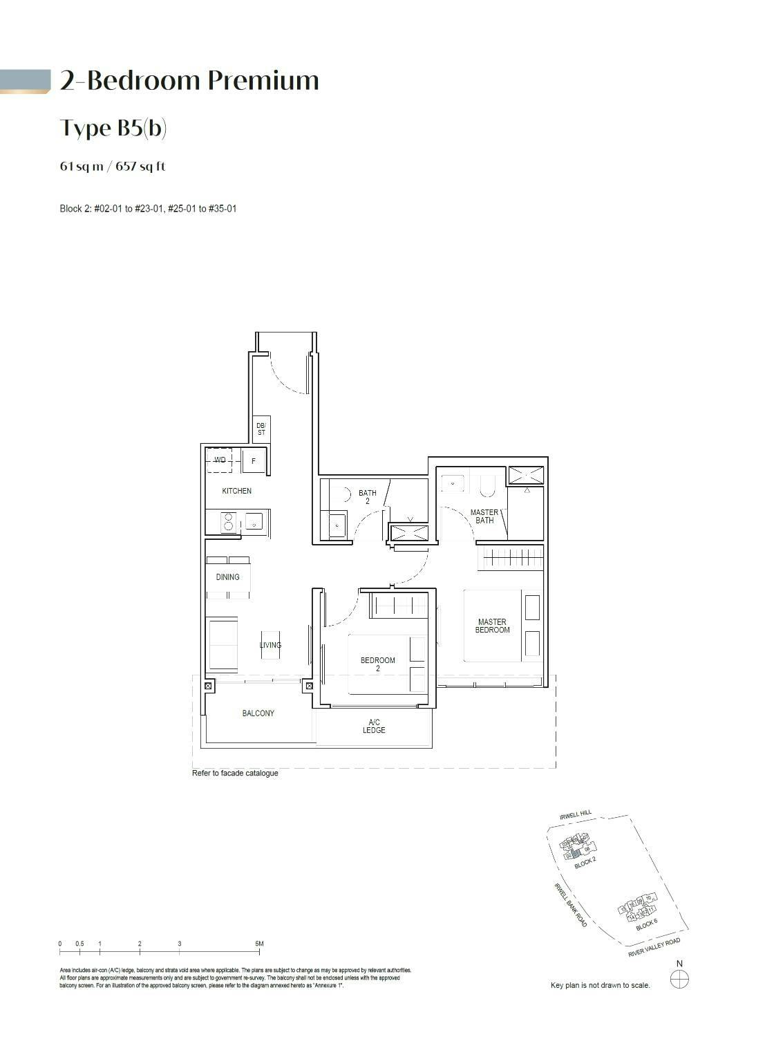 Irwell Hill Residences 隽峰 2BR Premium B5(b)