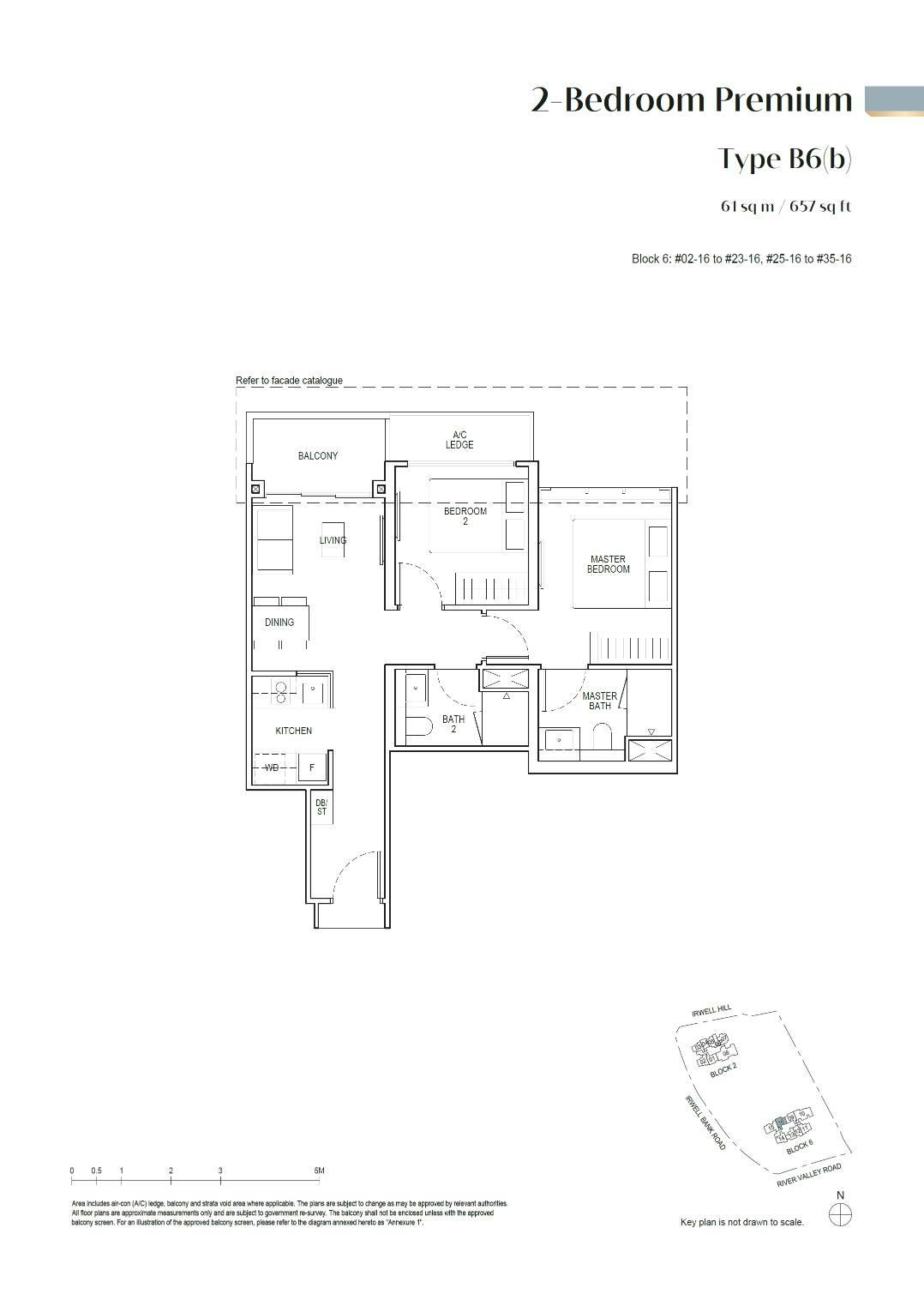 Irwell Hill Residences 隽峰 2BR Premium B6(b)