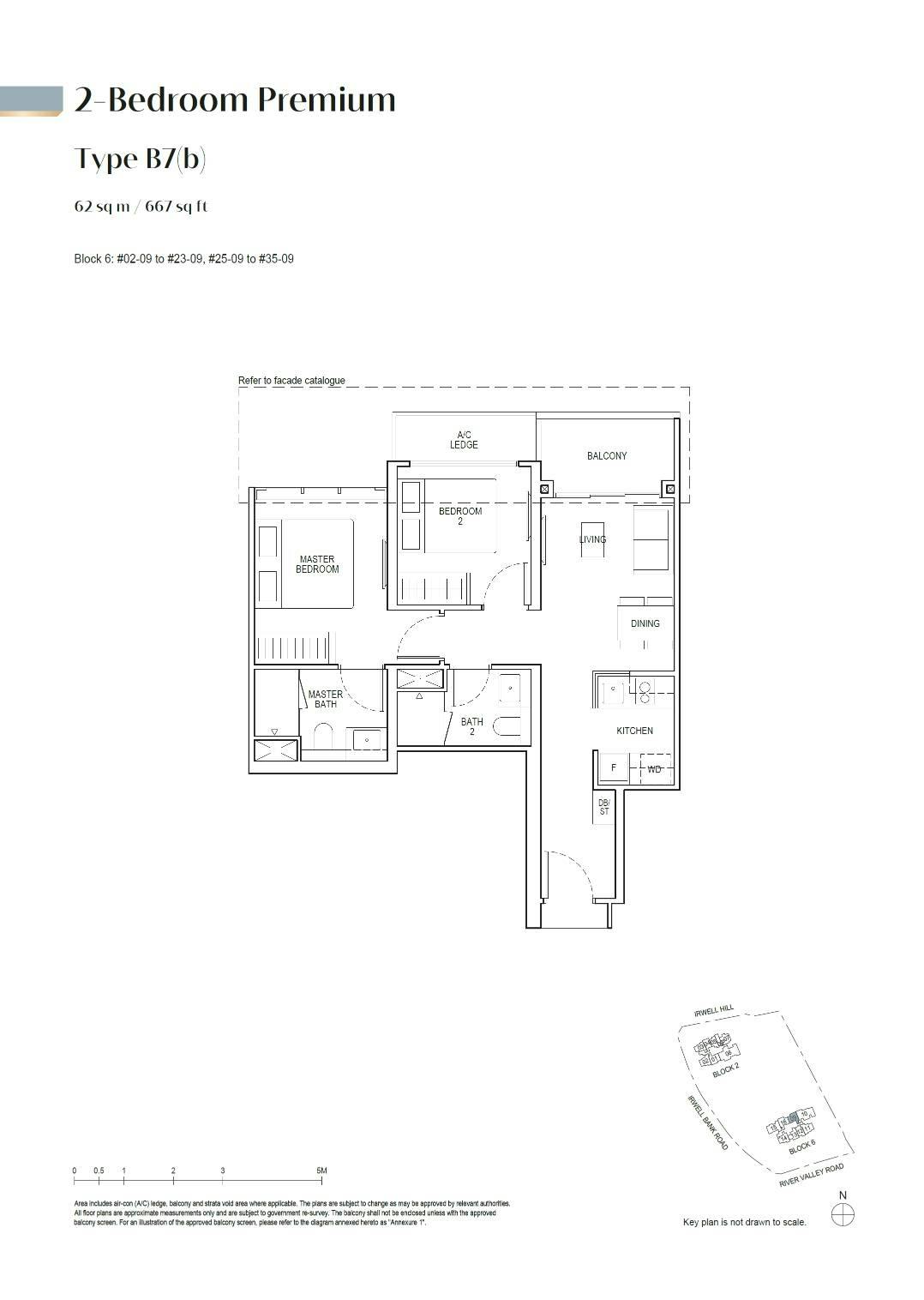 Irwell Hill Residences 隽峰 2BR Premium B7(b)