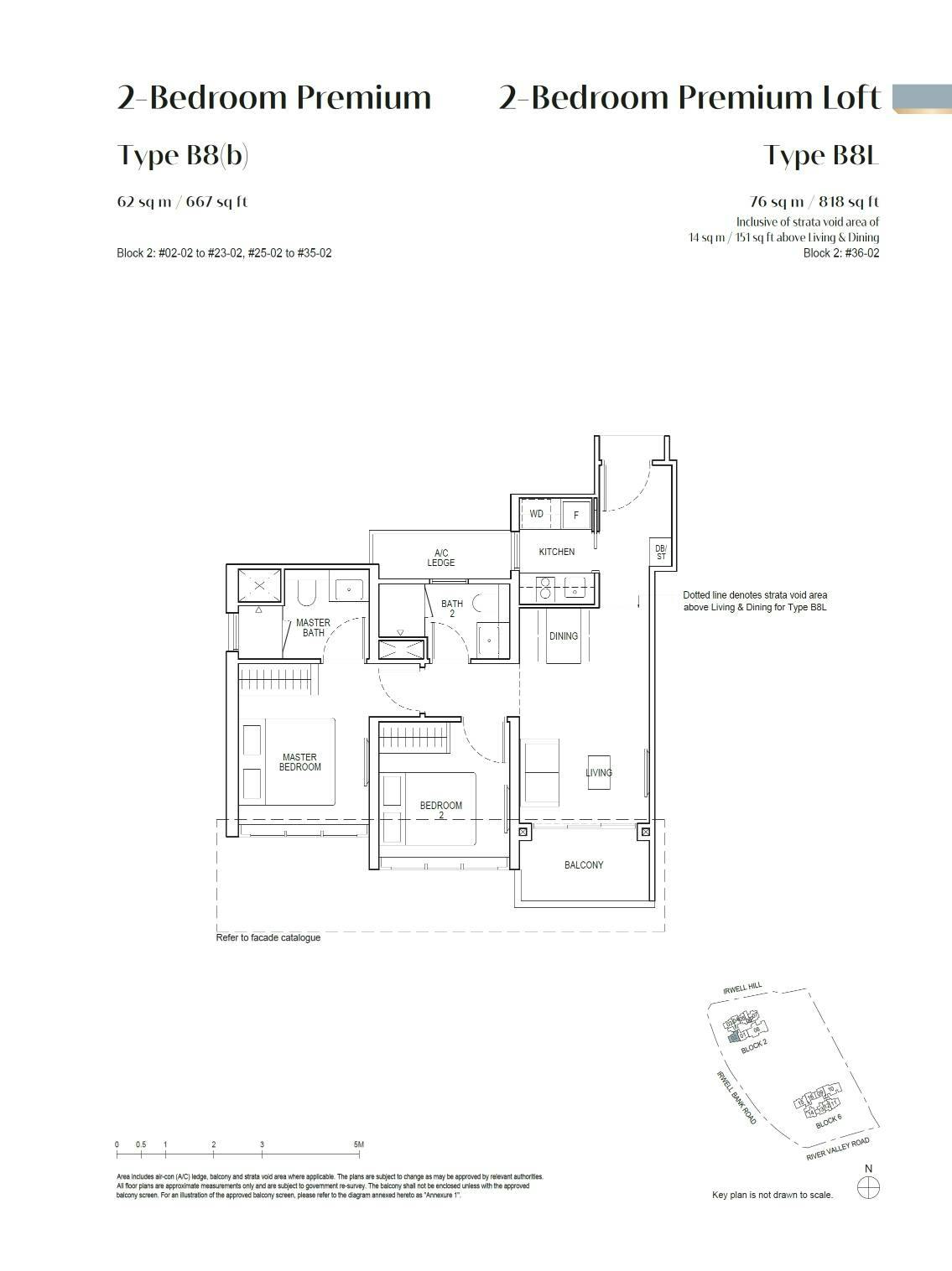 Irwell Hill Residences 隽峰 2BR Premium B8(b)