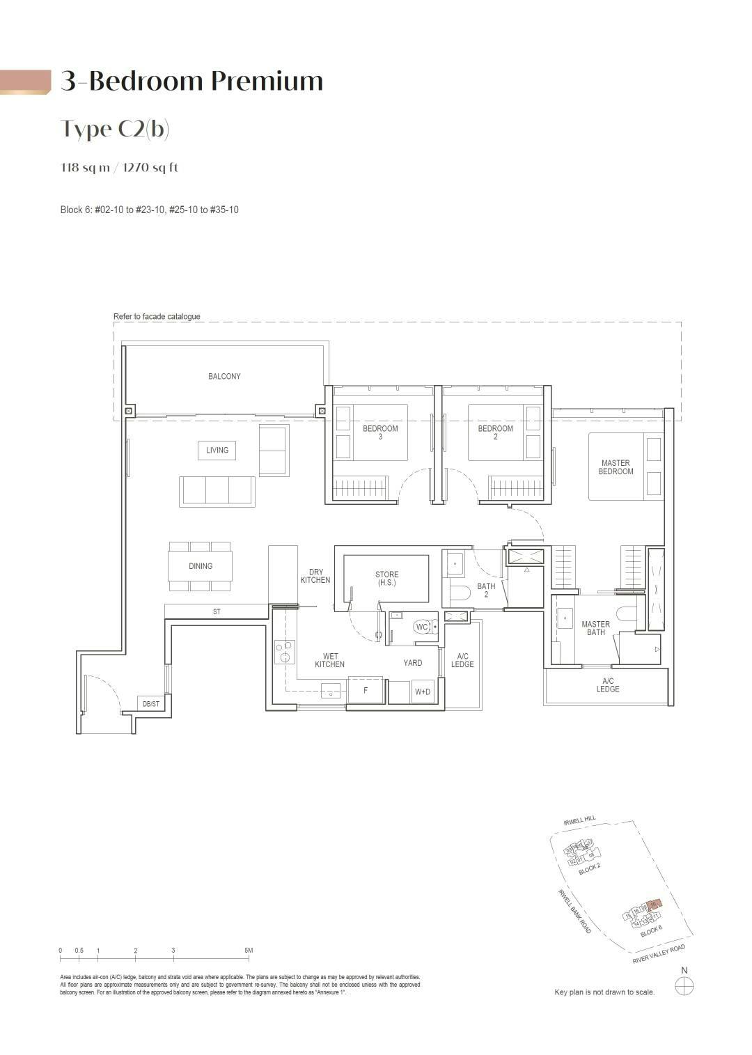 Irwell Hill Residences 隽峰 3BR Premium C2(b)