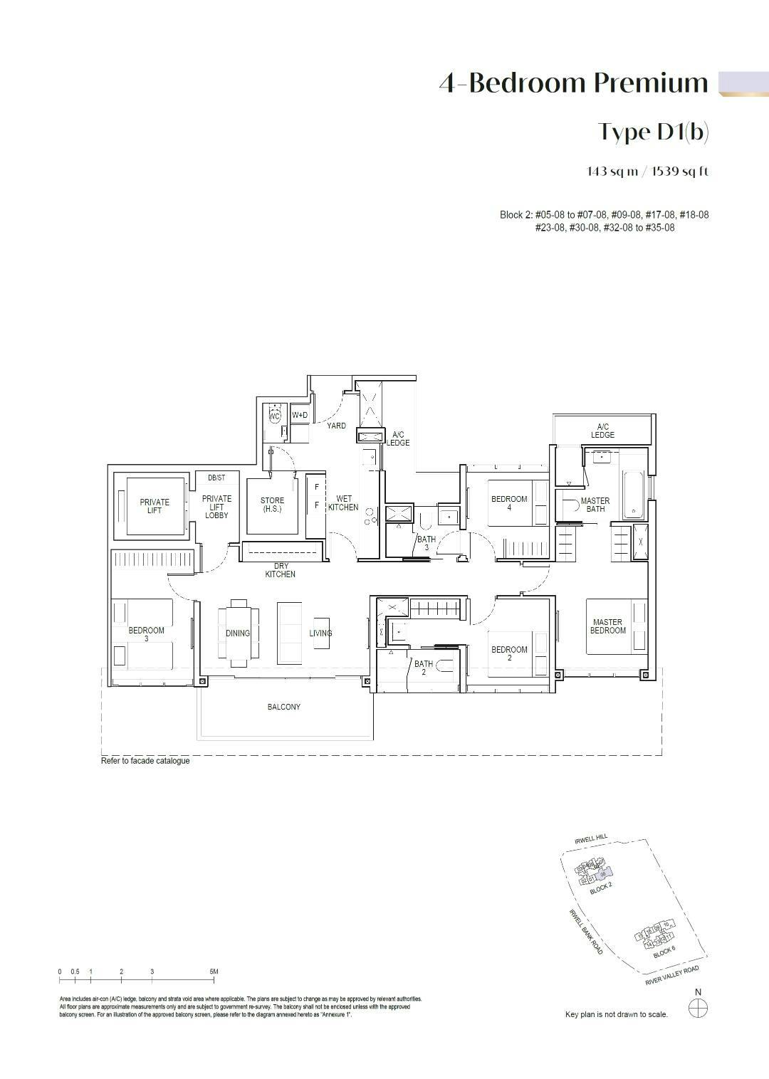 Irwell Hill Residences 隽峰 4BR Premium D1(b)