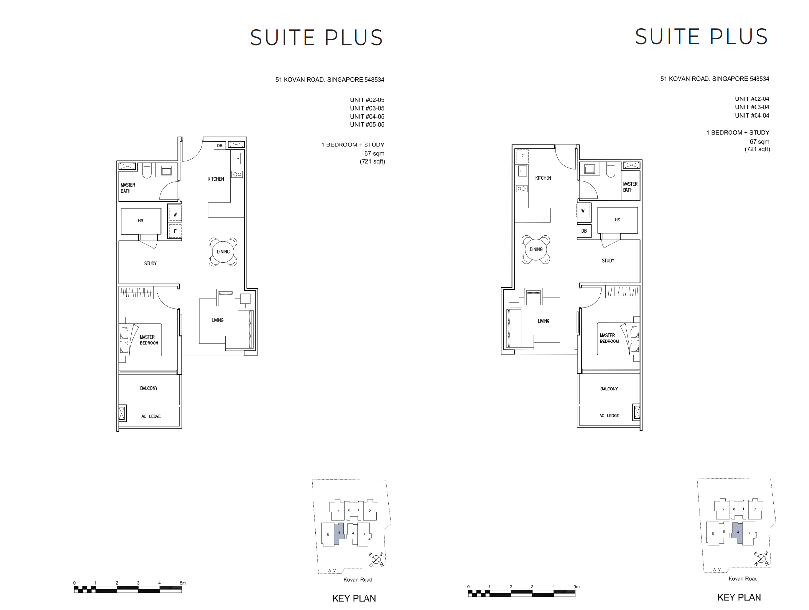 Kovan Jewel 1 Bedroom+Study SUITE PLUS