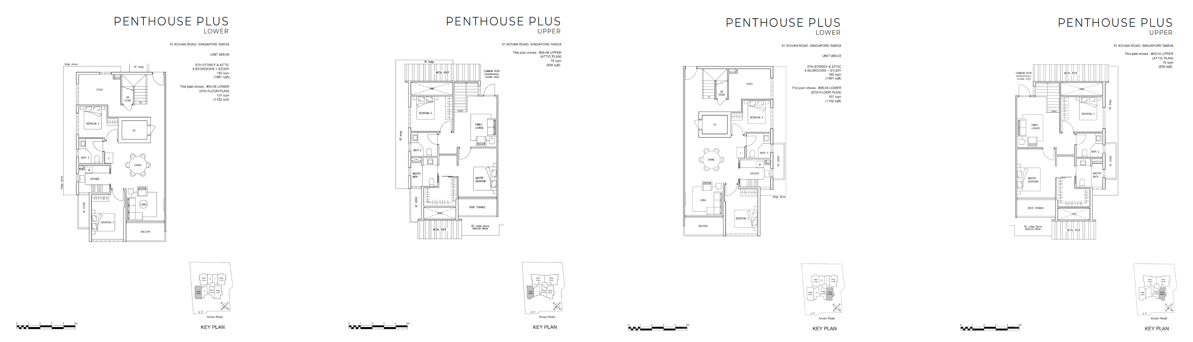 Kovan Jewel 4 Bedroom+Study PENTHOUSE PLUS