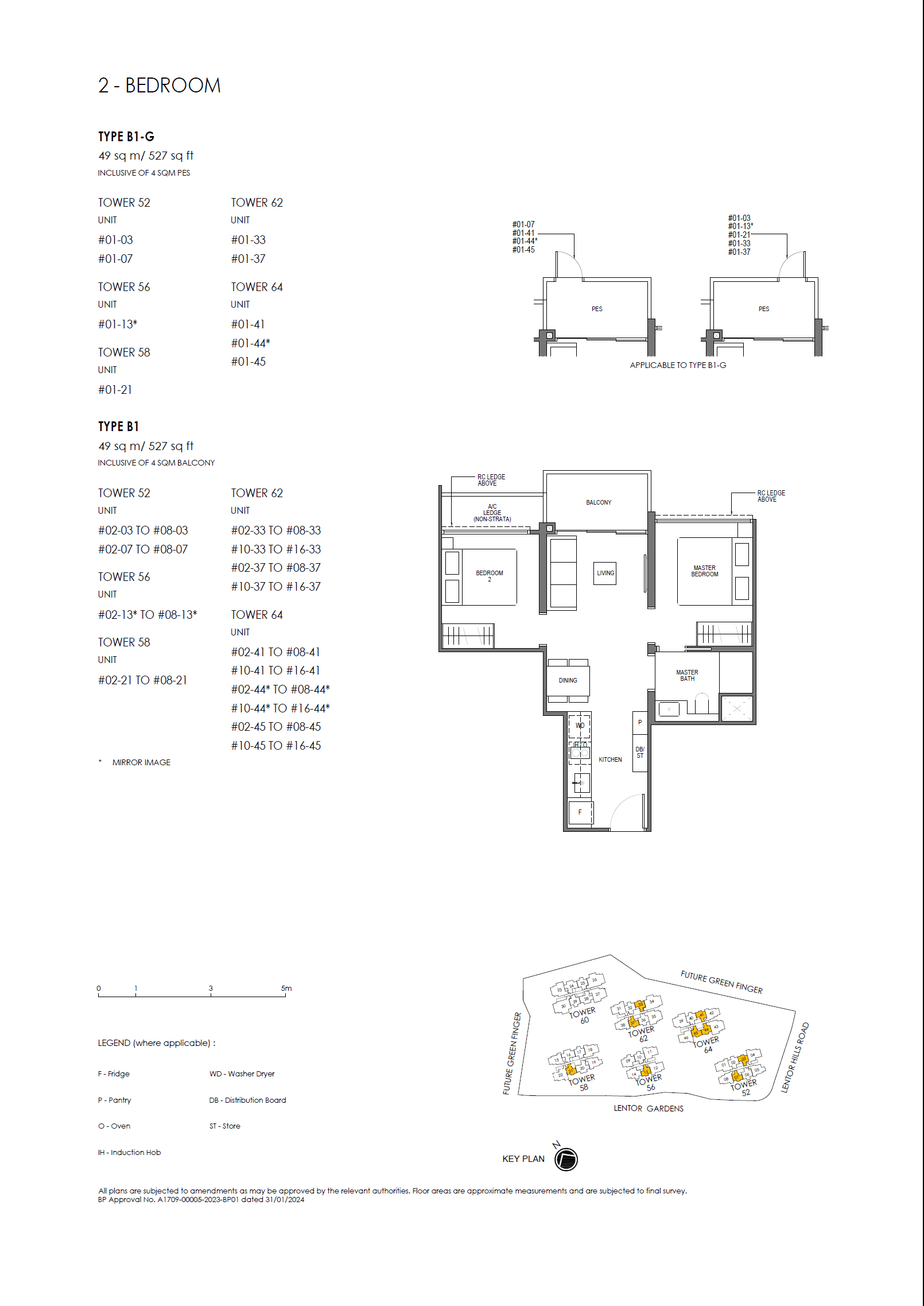 Lentor Mansion 2 BEDROOM B1-G