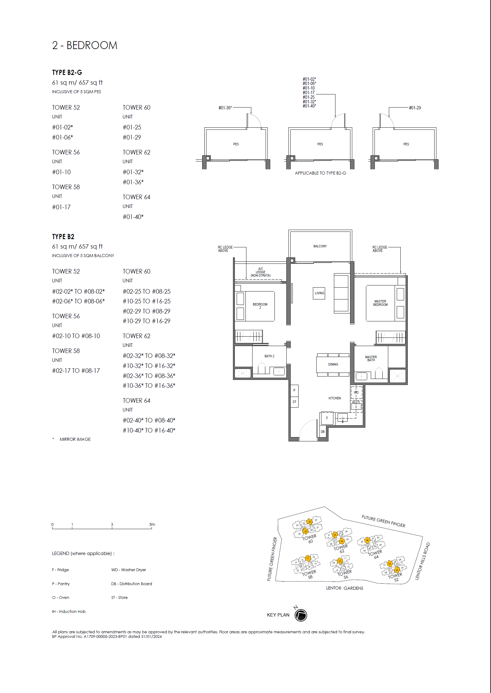 Lentor Mansion 2 BEDROOM B2-G