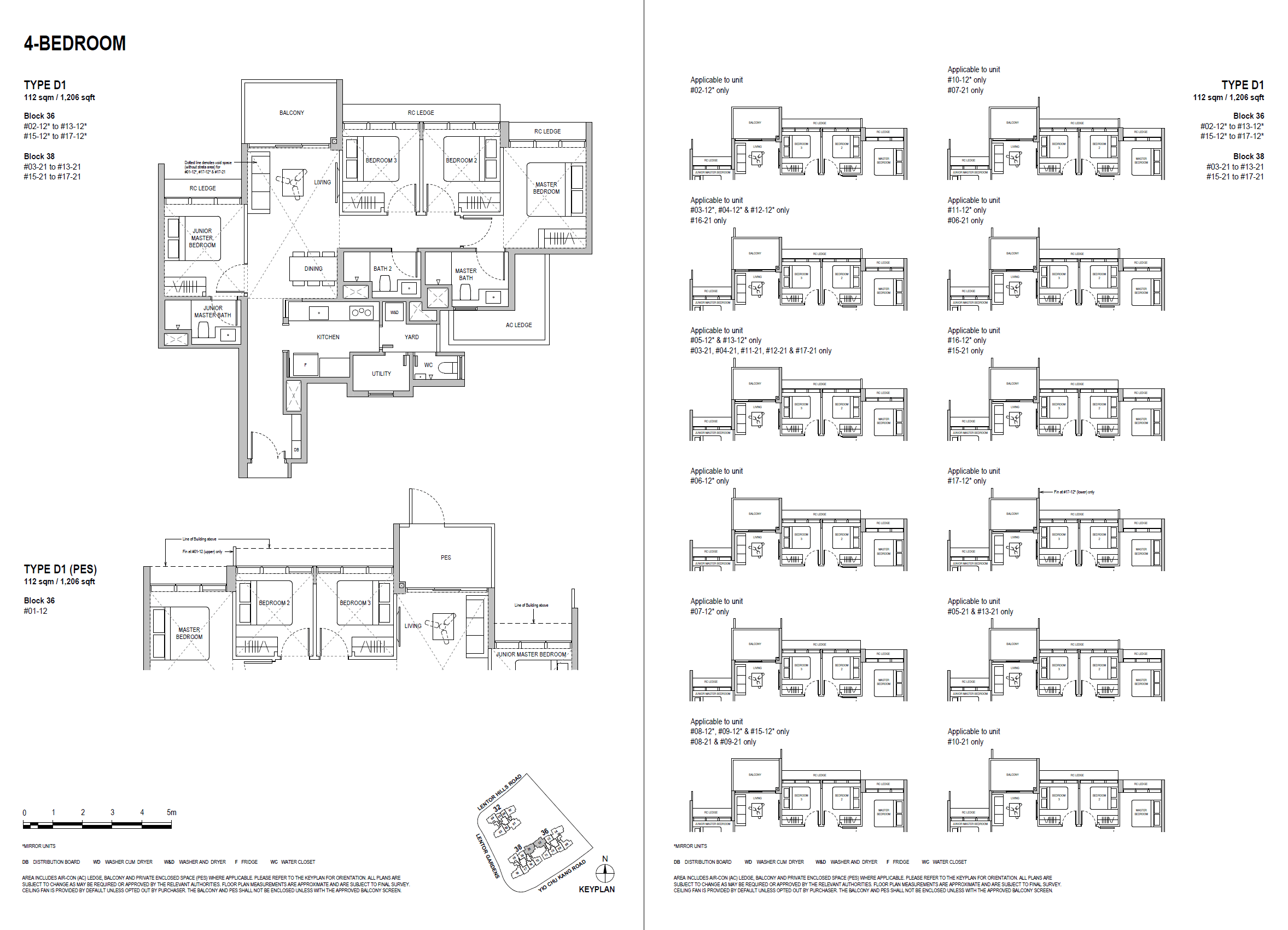 Lentoria 4 Bedroom D1(PES)