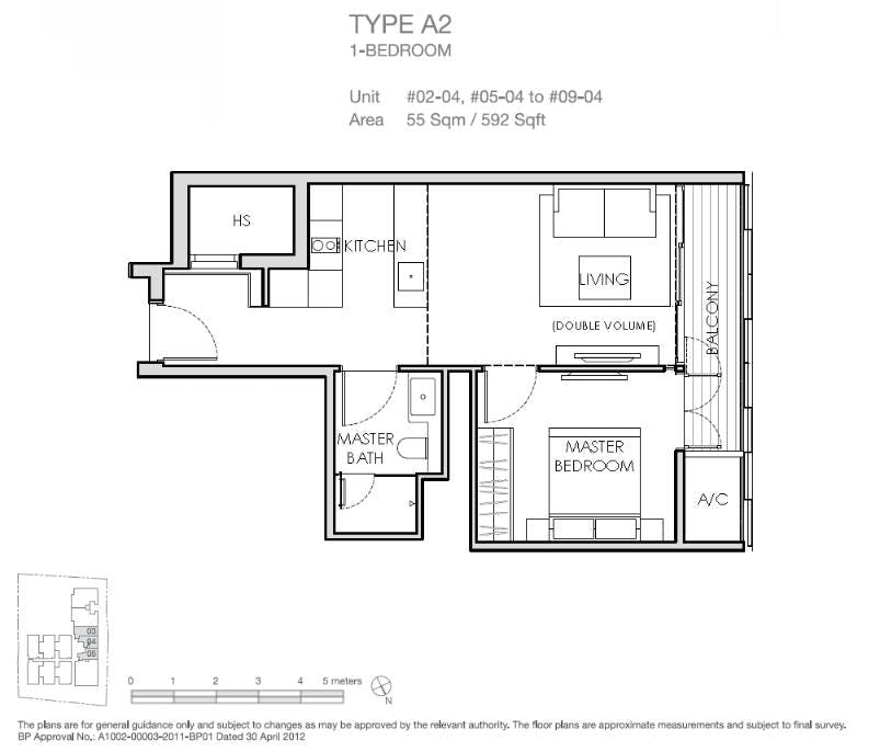 Lloyd SixtyFive 1 Bedroom A2