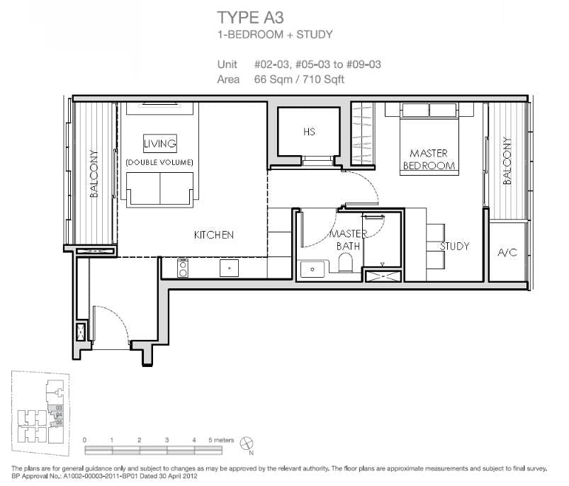 Lloyd SixtyFive 1 Bedroom + 1 A3