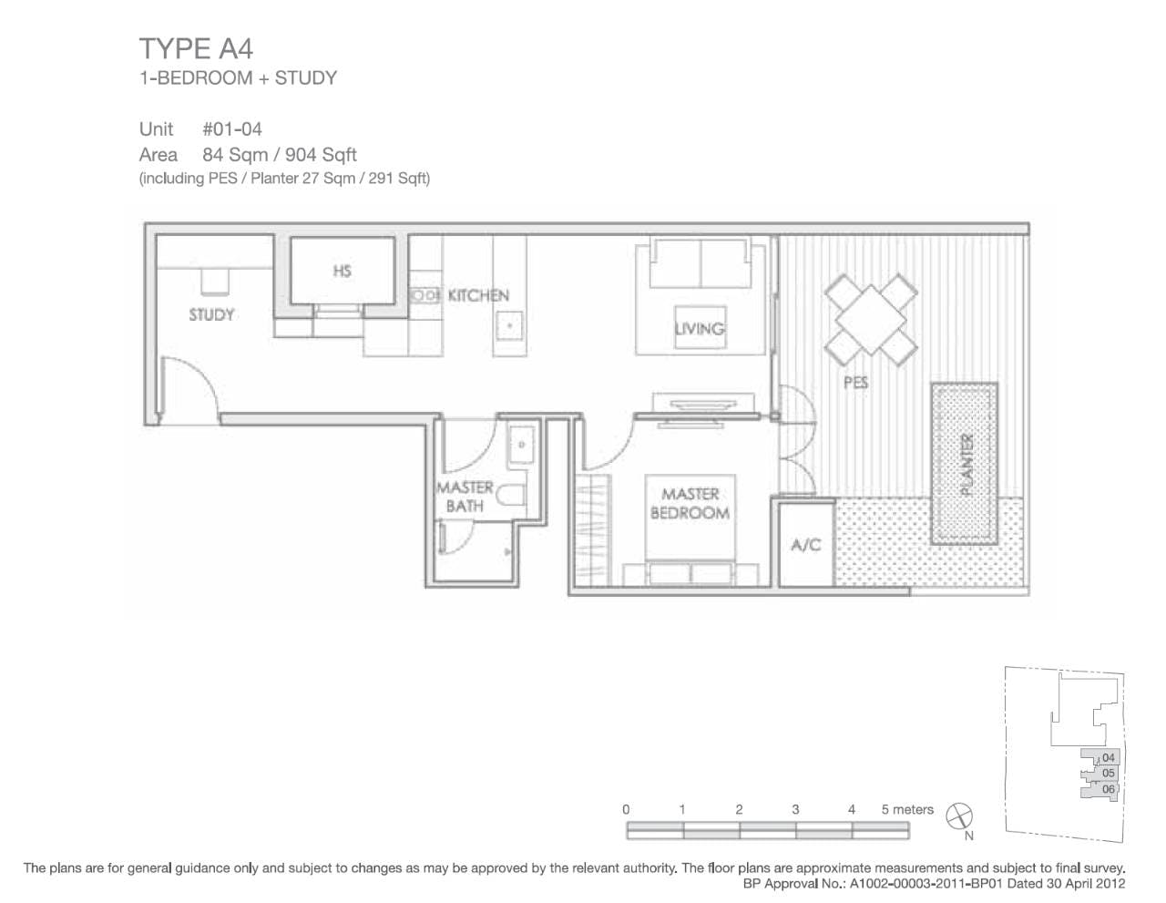 Lloyd SixtyFive 1 Bedroom + 1 A4