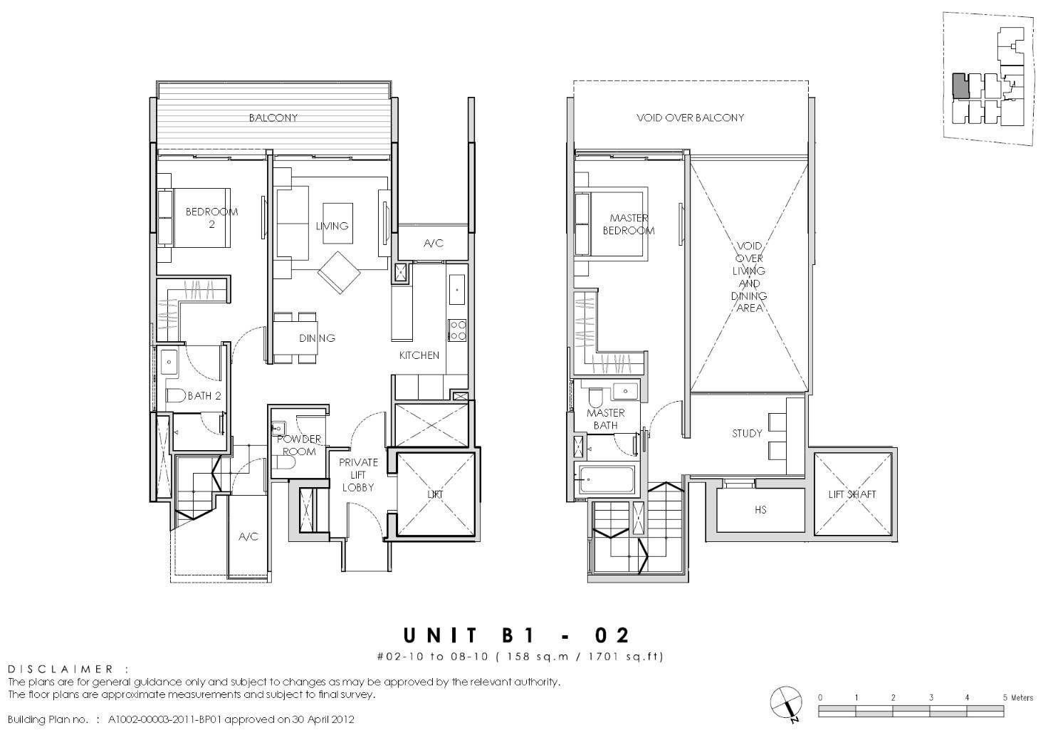 Lloyd SixtyFive 2 Bedrooms (Loft) + Study B1-02