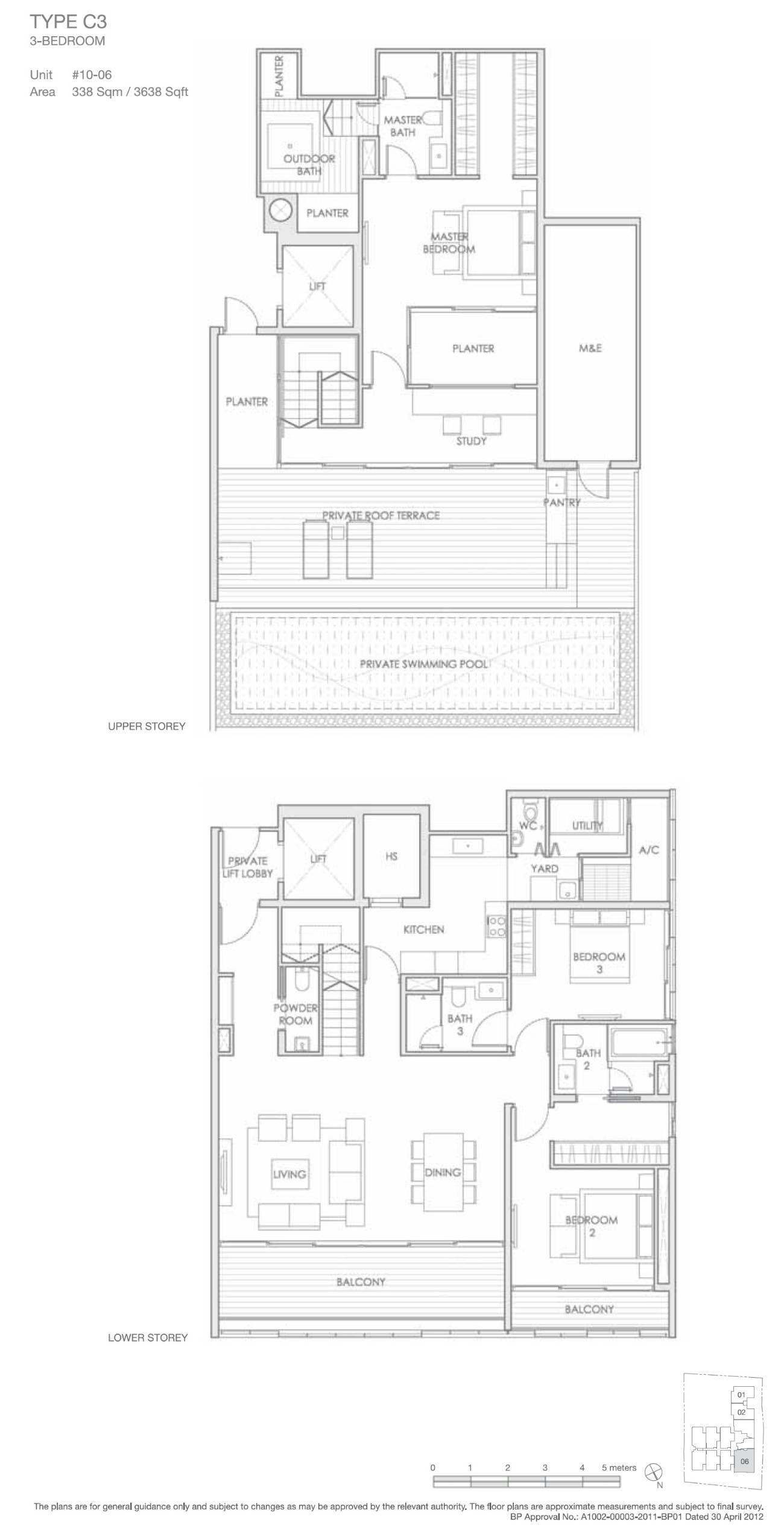 Lloyd SixtyFive 3 Bedrooms (Attic) + Study C3