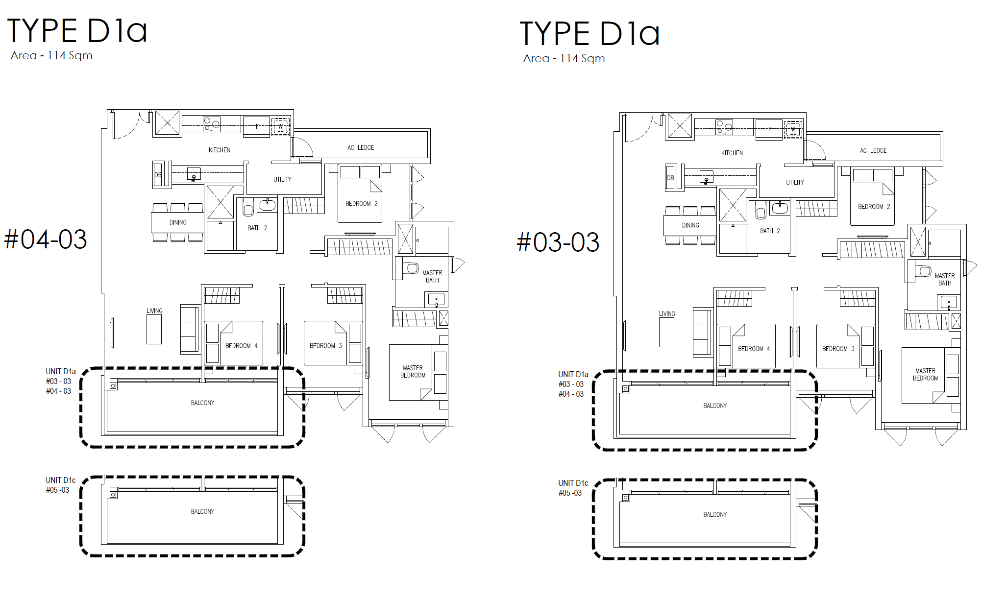 Mattar Residences 4 Bedroom D1a