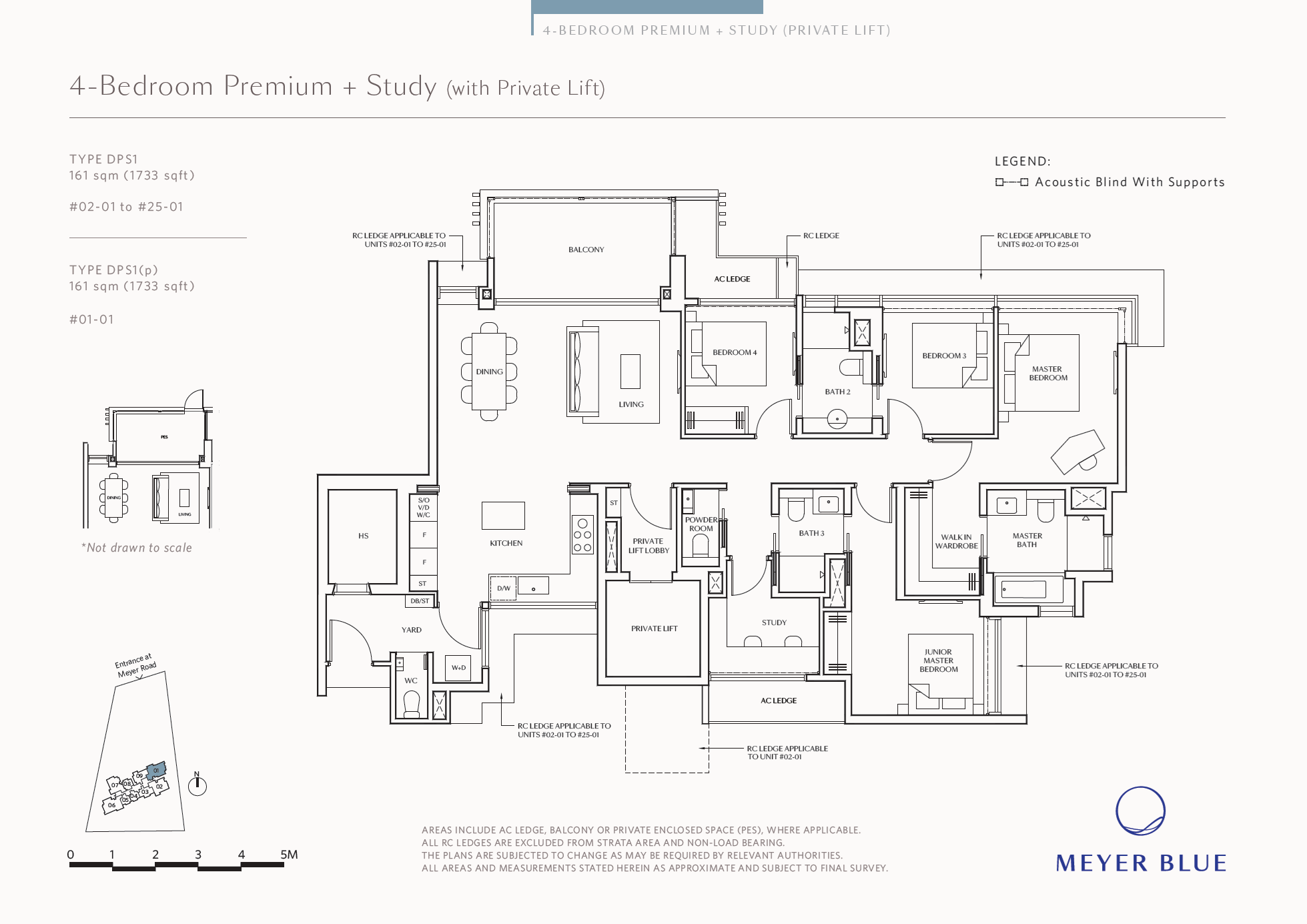 Meyer Blue 4BR Premium + Study (w Private Lift) DPS1(p)