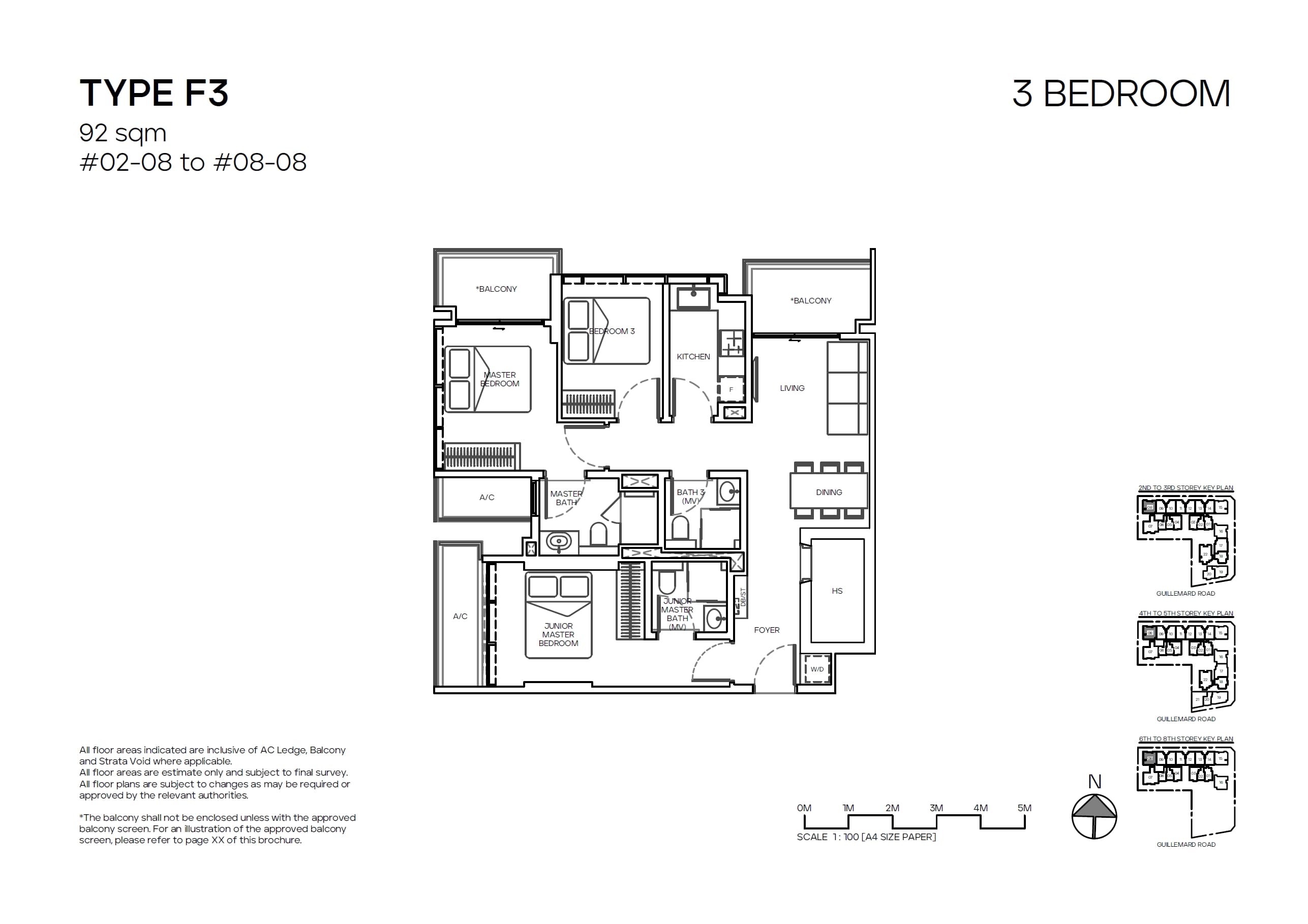 Mori 3 Bedroom F3