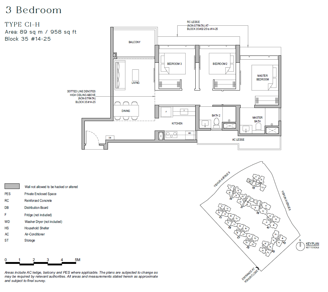 North Gaia 3 BEDROOM C1-H