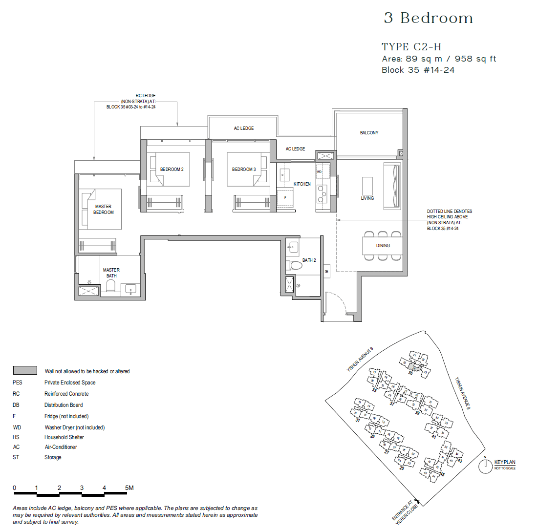 North Gaia 3 BEDROOM C2-H