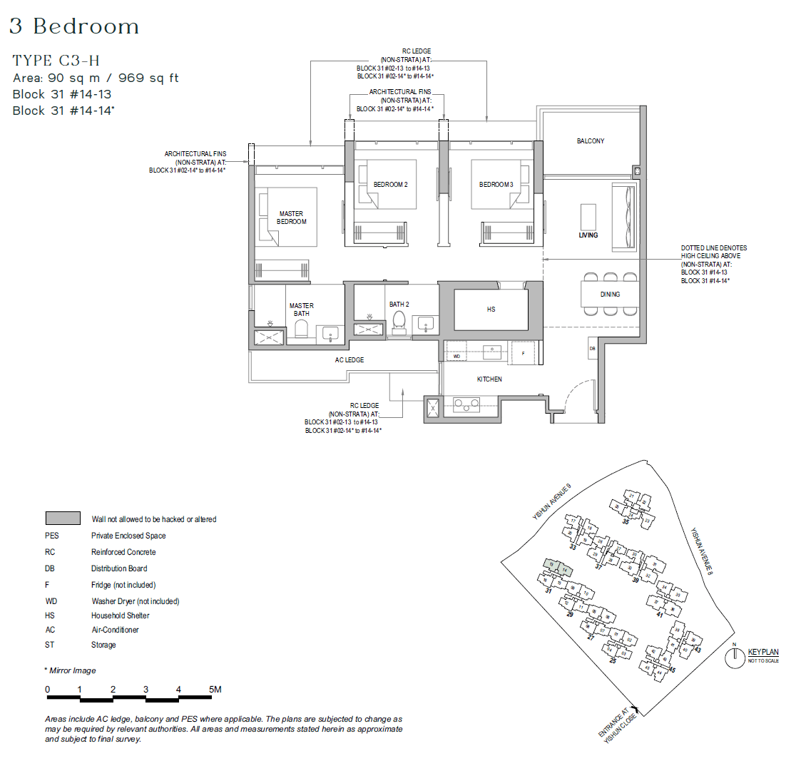 North Gaia 3 BEDROOM C3-H