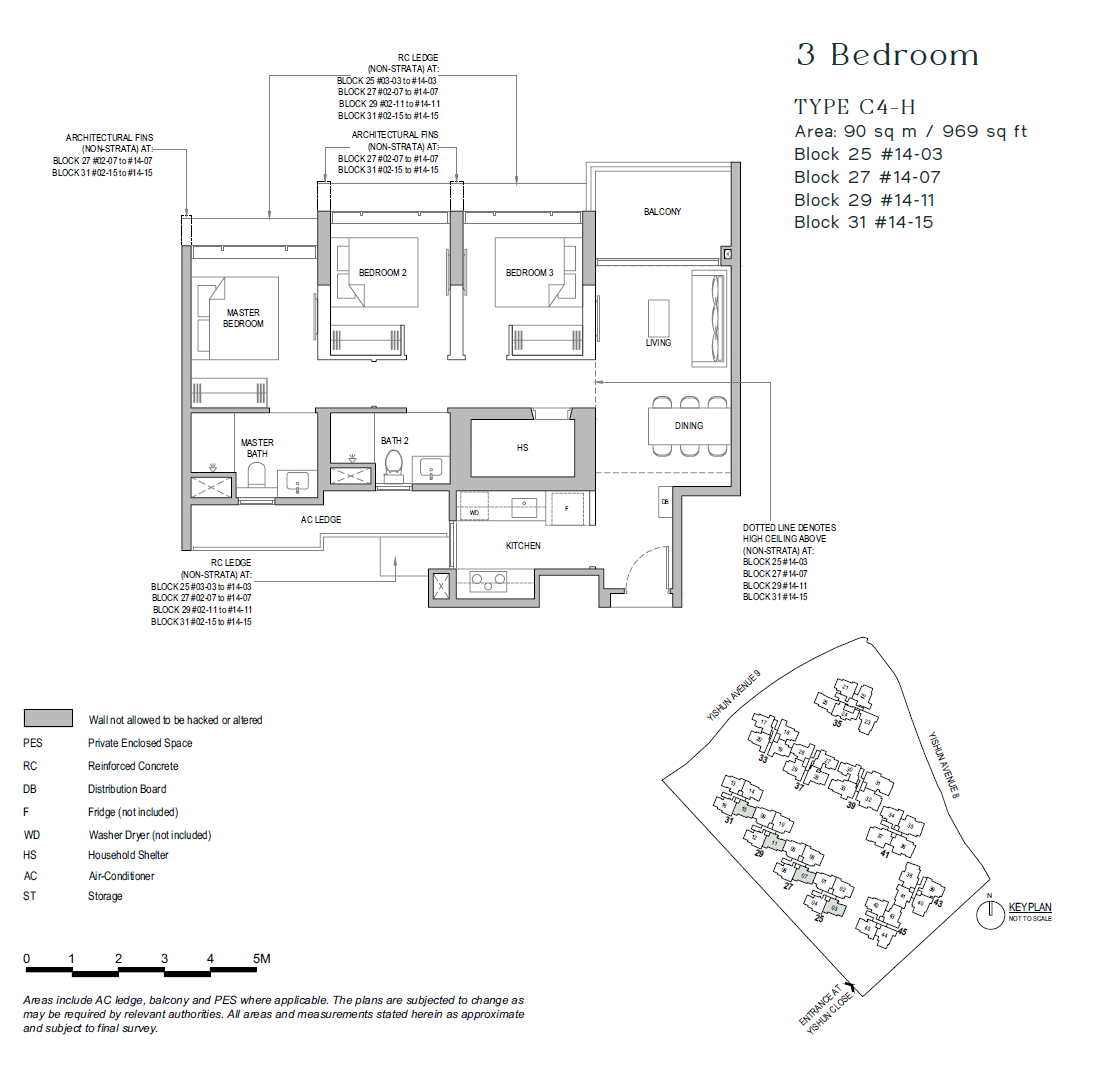 North Gaia 3 BEDROOM C4-H