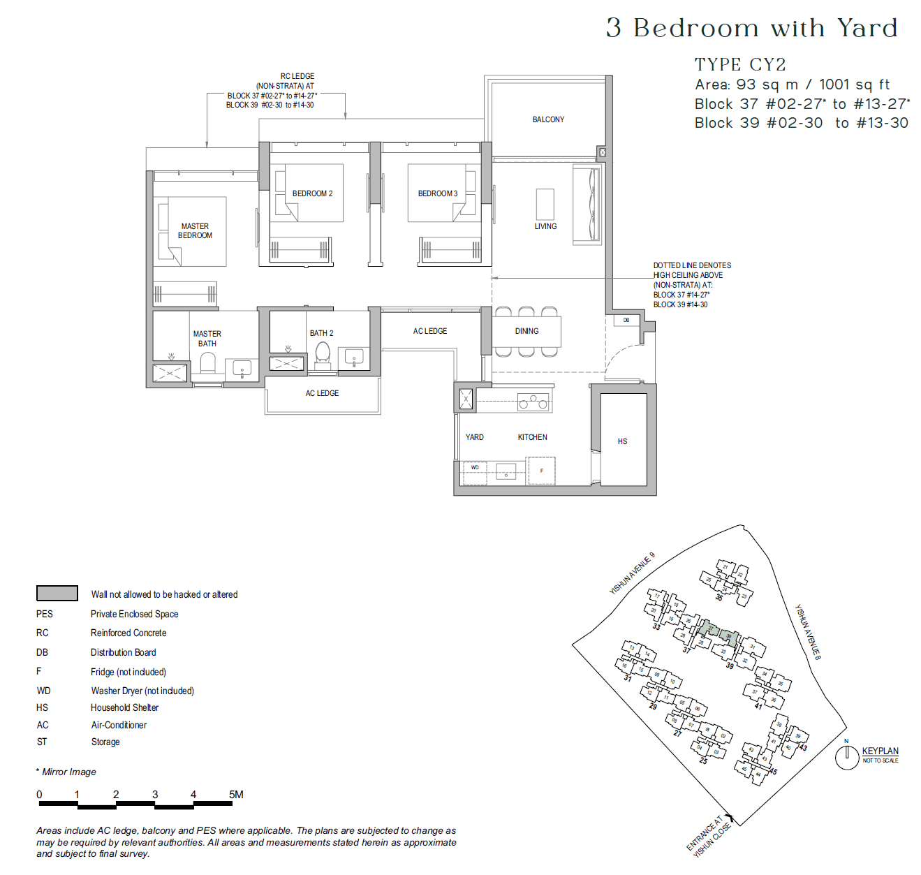 North Gaia 3 BEDROOM + YARD CY2