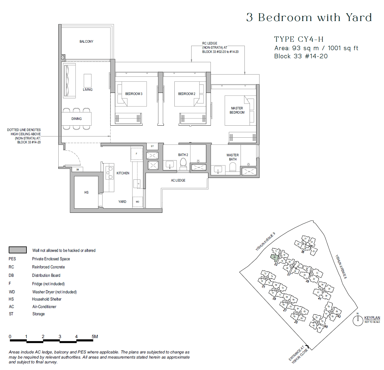 North Gaia 3 BEDROOM + YARD CY4-H