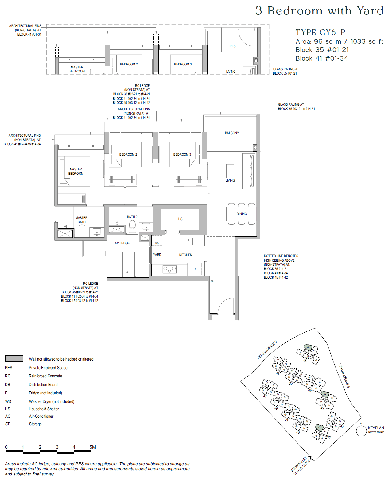 North Gaia 3 BEDROOM + YARD CY6-P